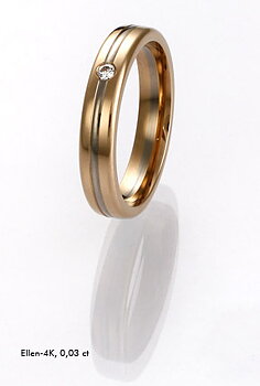 Ellen-4k 1,8 Carat : 1*0,03 5,8g RG/VG