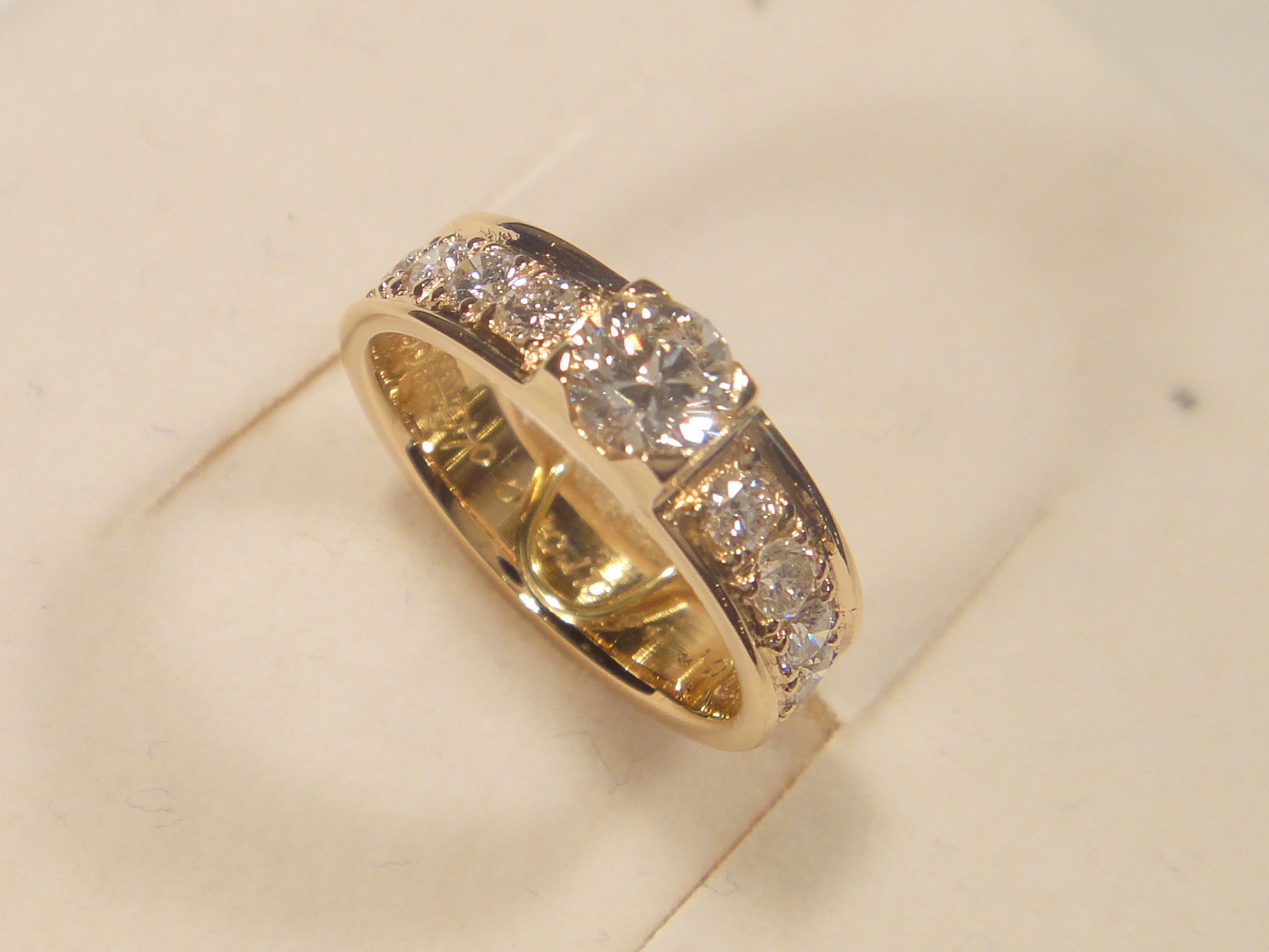 Allians vigsel ring barbro 54 1,06 ct V - 3