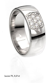 CHOICE Allians Louise-7K, 0,21ct