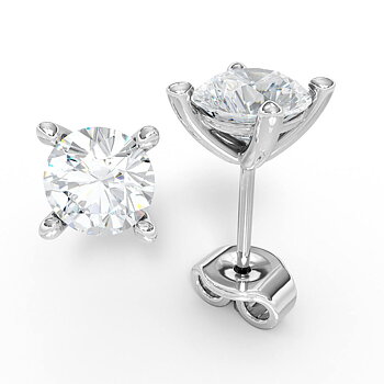 AURE 16D - Studs Brilliant 1,40 i silver