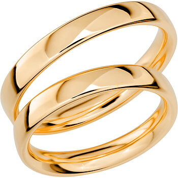SR1018 - Slät ring i rödguld