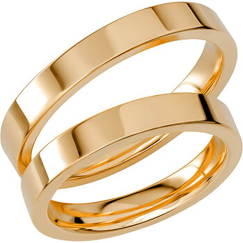 SR1039 - Slät ring i rödguld