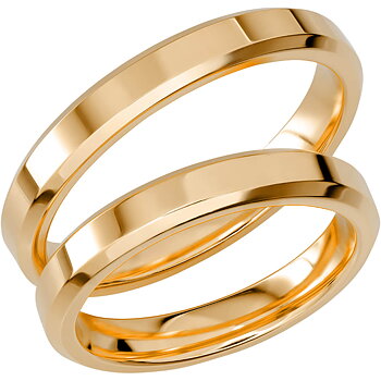 SR1053 - Slät ring i rödguld