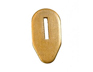 Karesuandokniven Brass bolster (2,5mm blades)