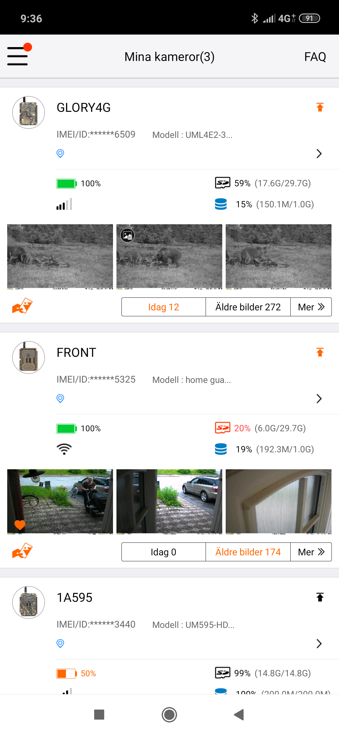 UOVision Select LTE-S inbyggt SIM-kort Cloud - APP  Övervakningskamera - 14