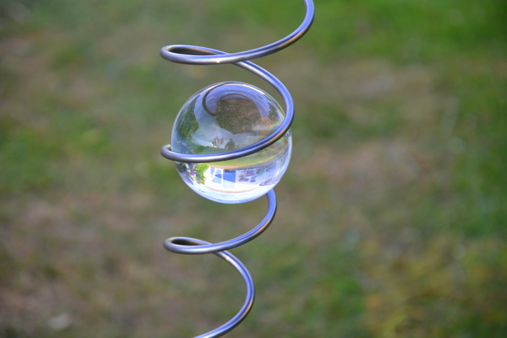 Spiral 50 cm med klar kula 70mm