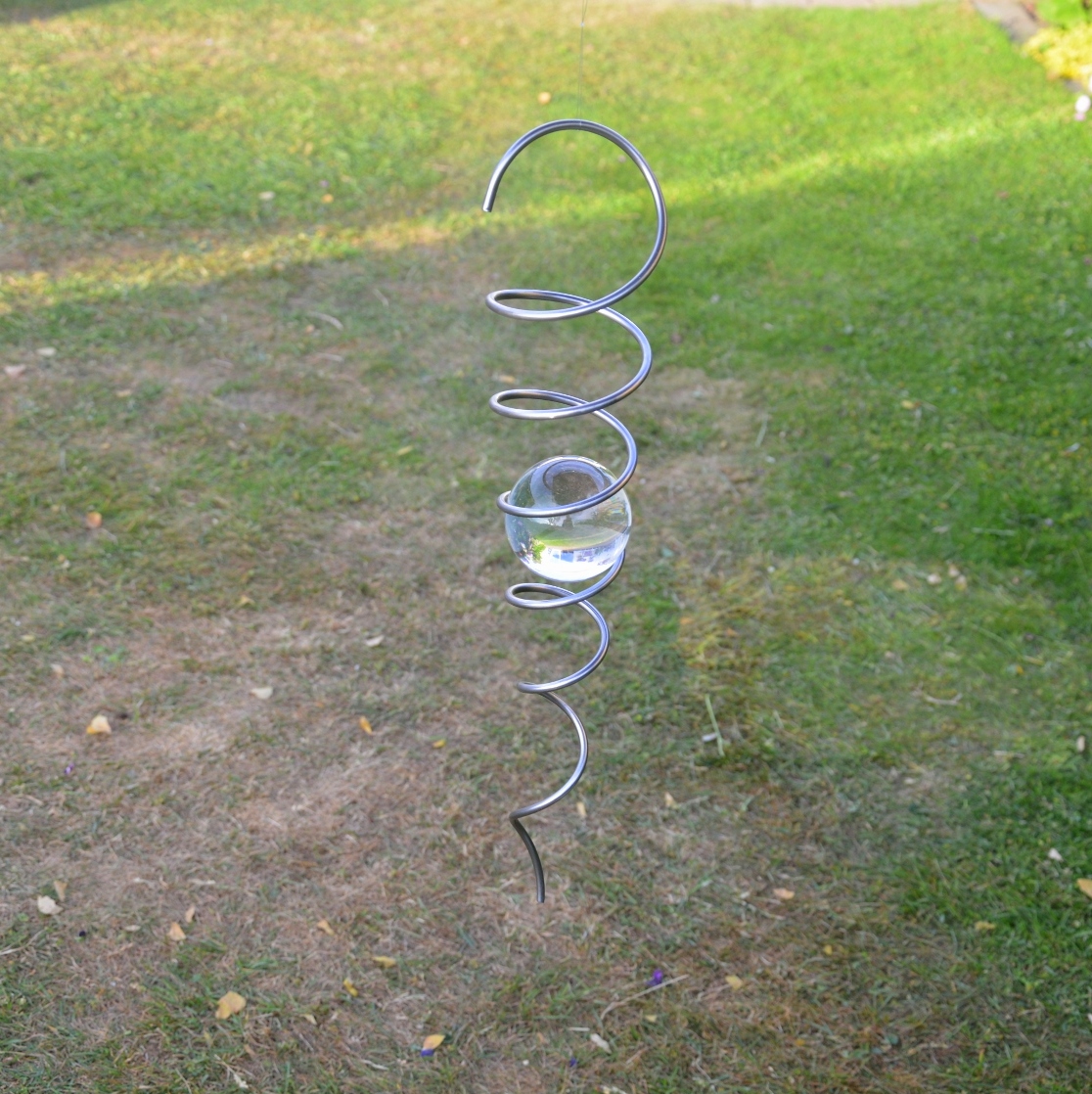 Spiral 50 cm med klar kula 70mm