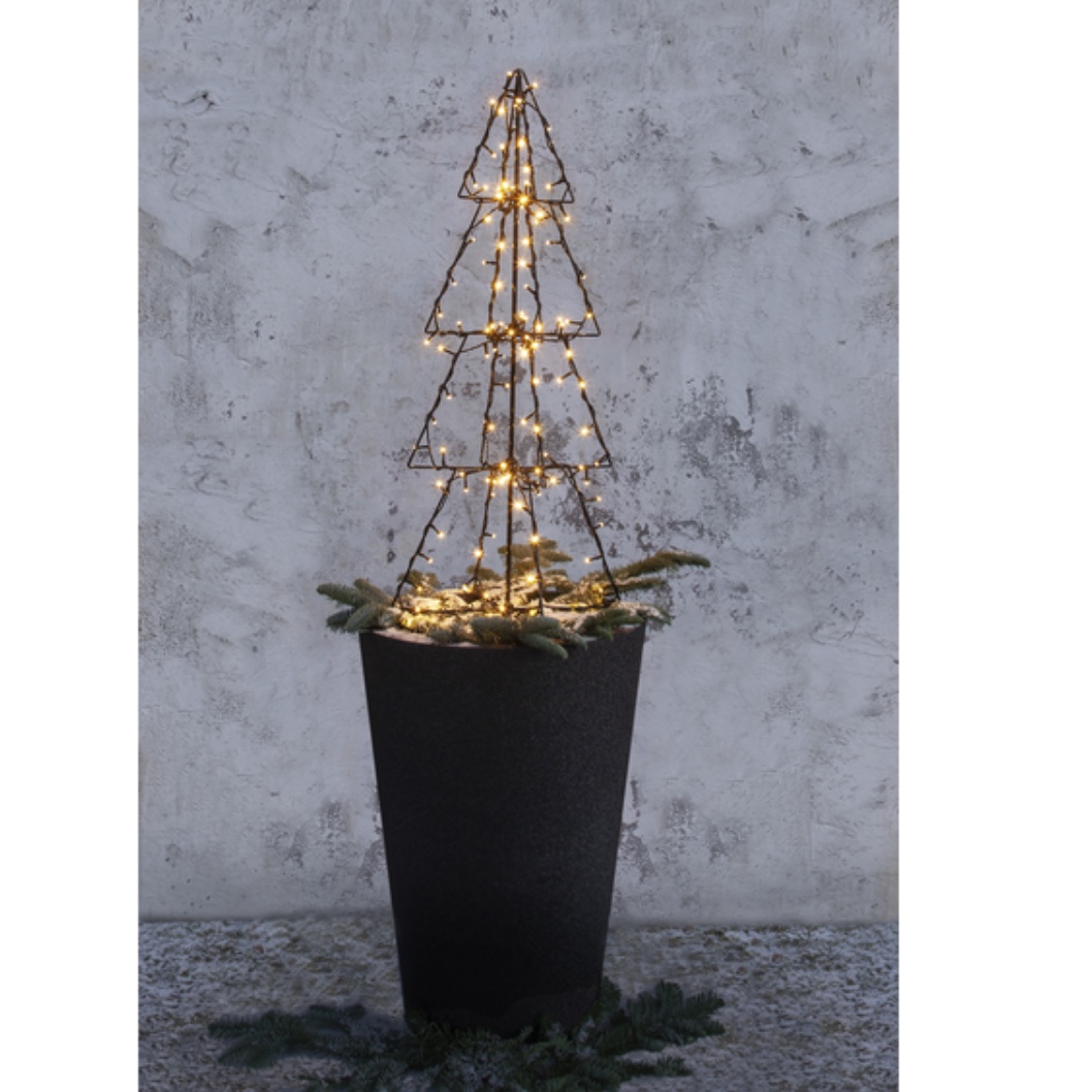 Gran utomhusbelysning stor 90 cm