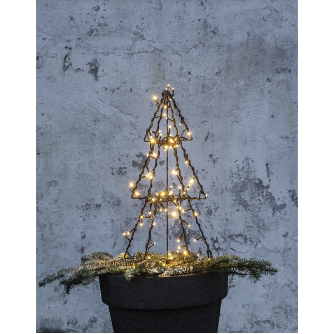 Gran utomhusbelysning liten 50 cm