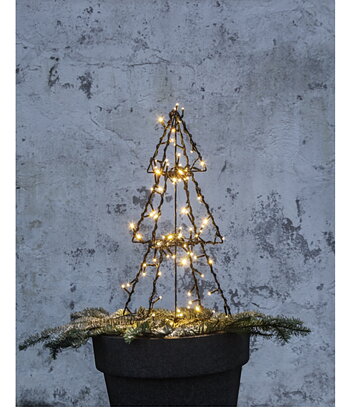 Gran utomhusbelysning liten 50 cm