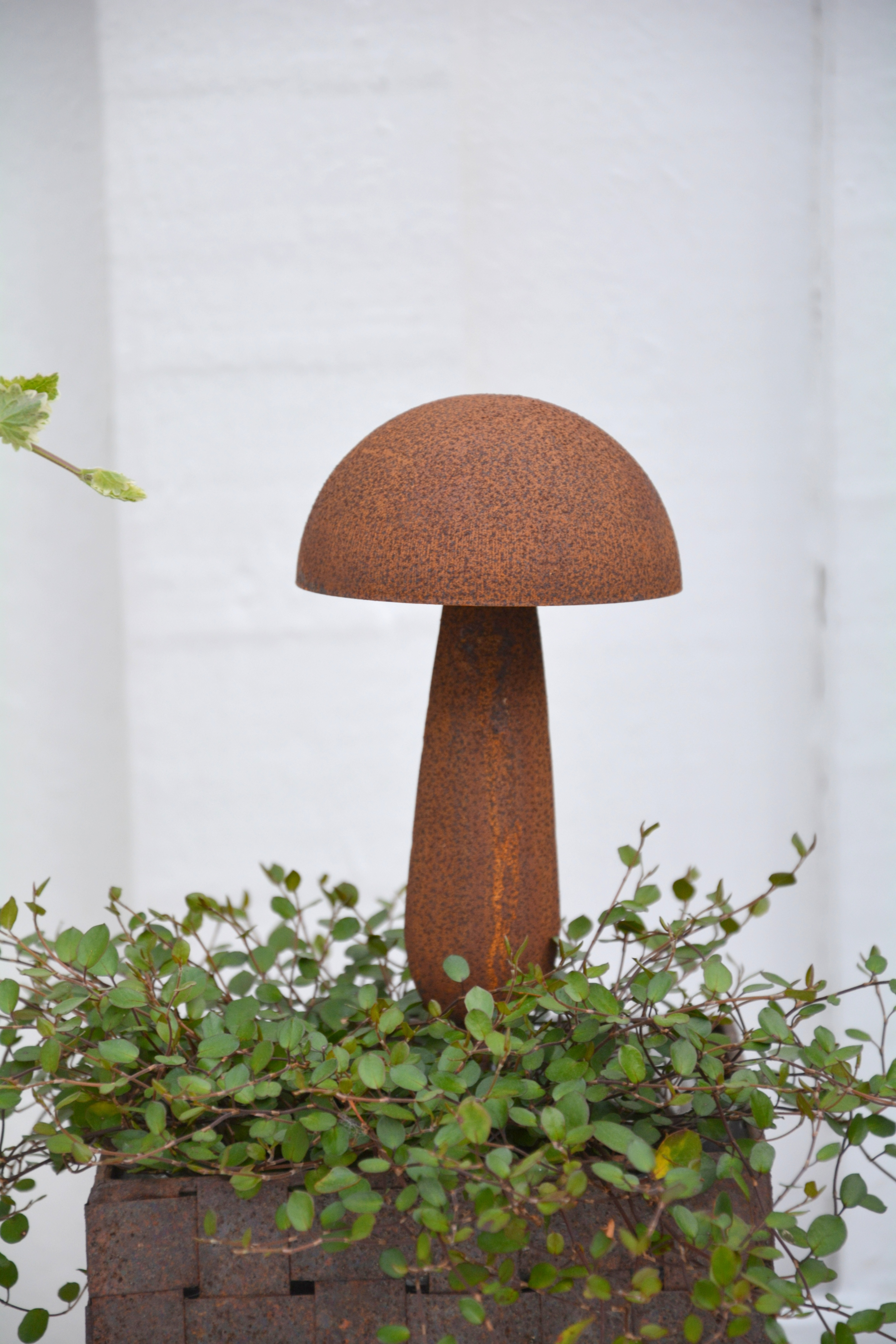 Rostig svamp på pinne liten 14 / 24 cm