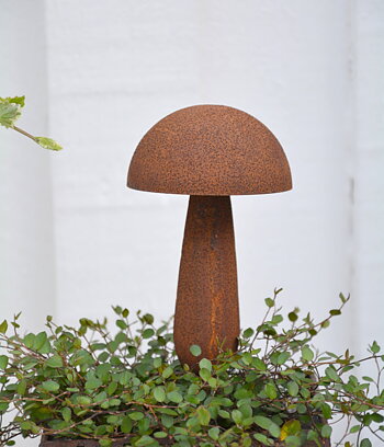 Rostig svamp på pinne liten 14 / 24 cm