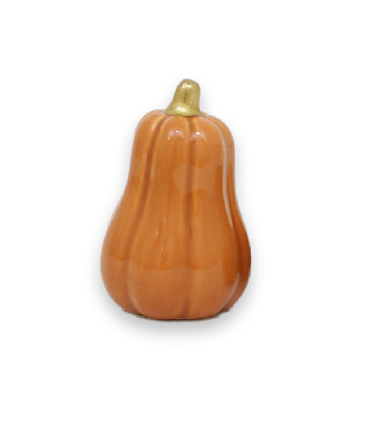 Pumpa ockra mellan hög 9,2 cm keramik