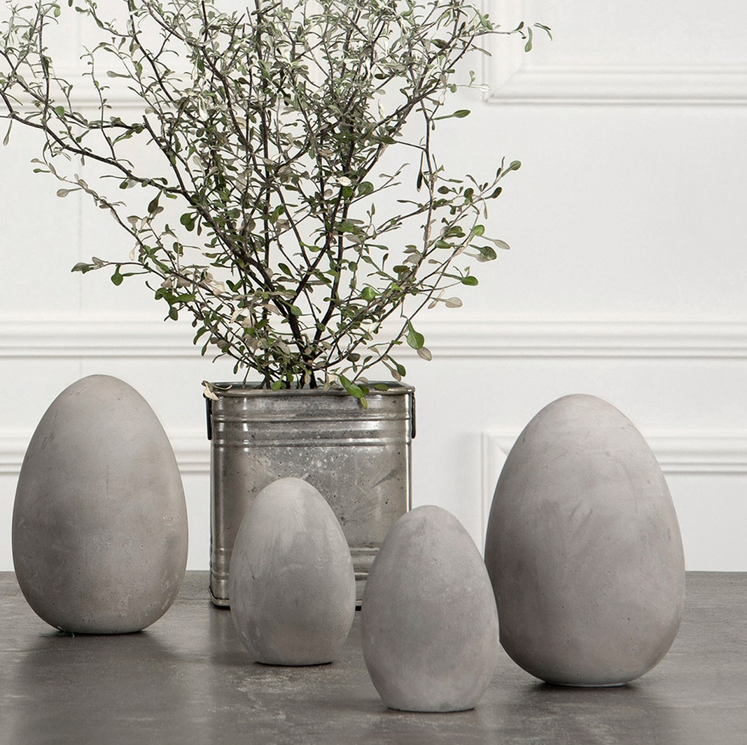 Ägg i betong 11 cm. Litet