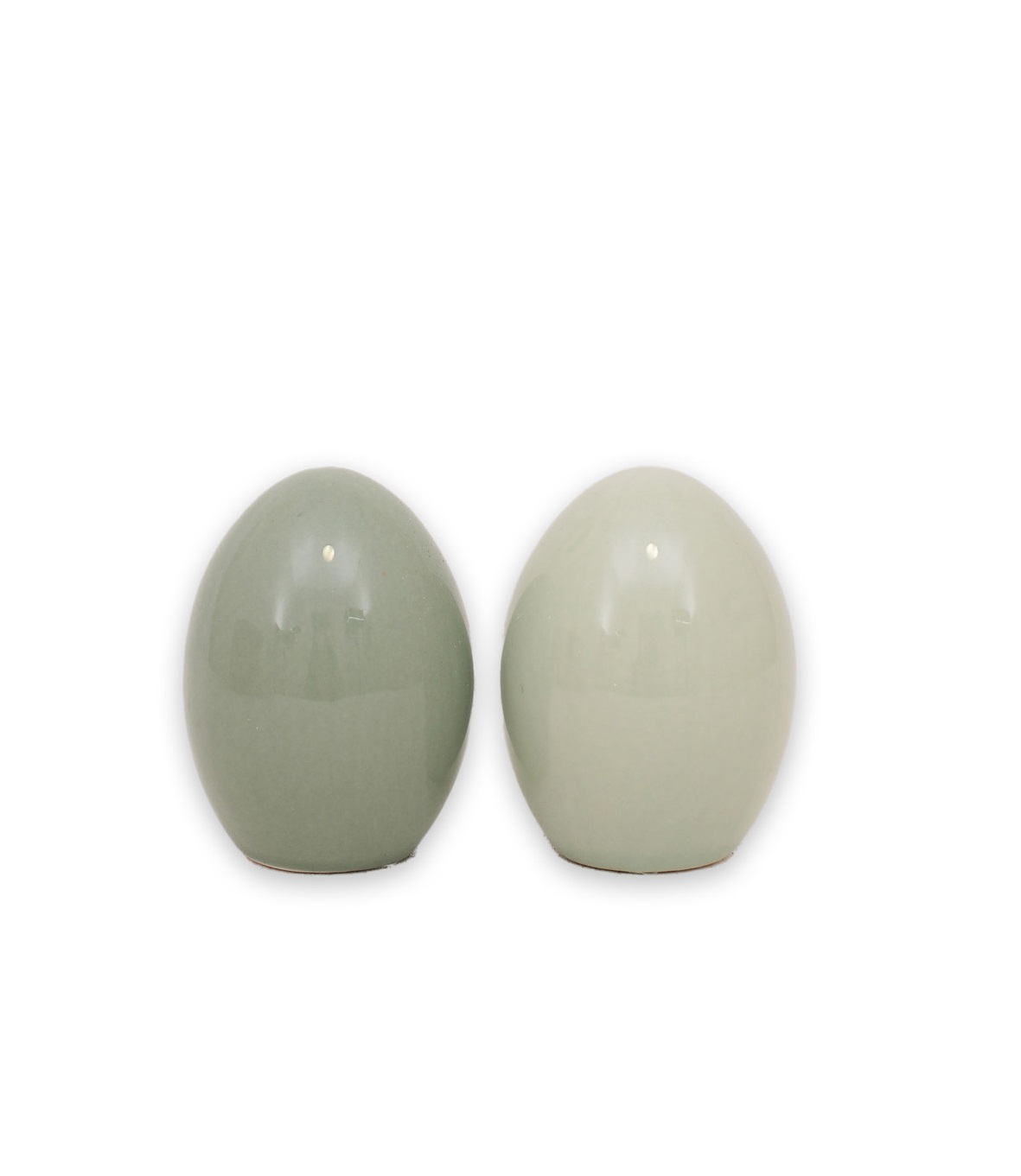 Ägg Hilda mint keramik litet 5,5 cm - 3
