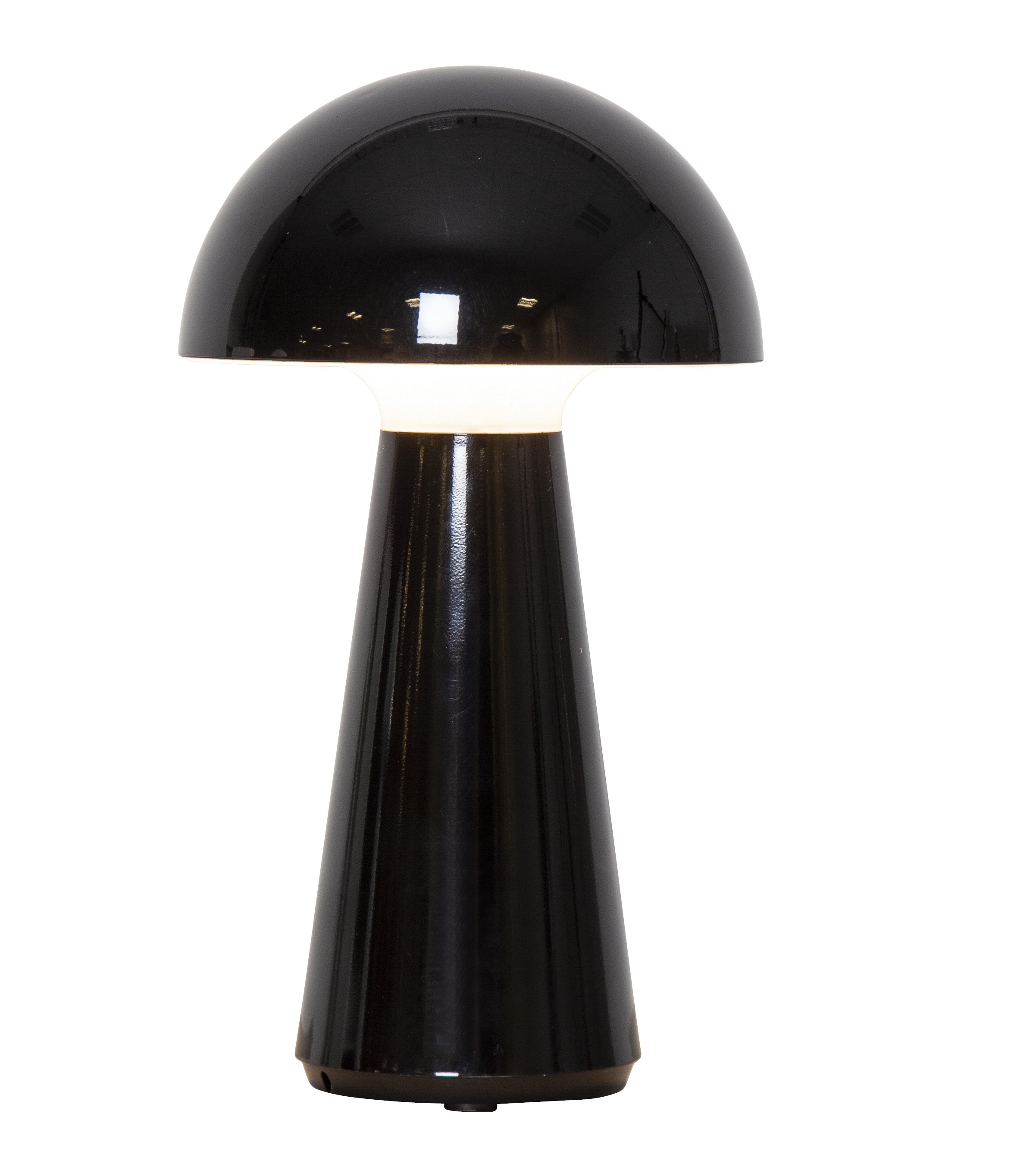 Lampa Mushroom svart med justerbar ljusstyrka 28 cm. Portabel lampa - 5