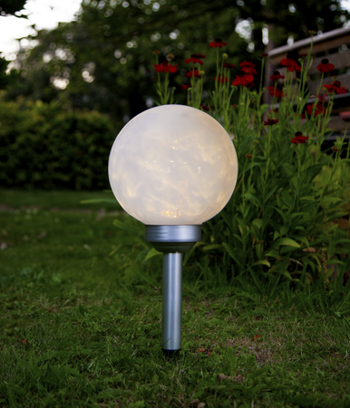 Solcellslampa Luna 20 cm
