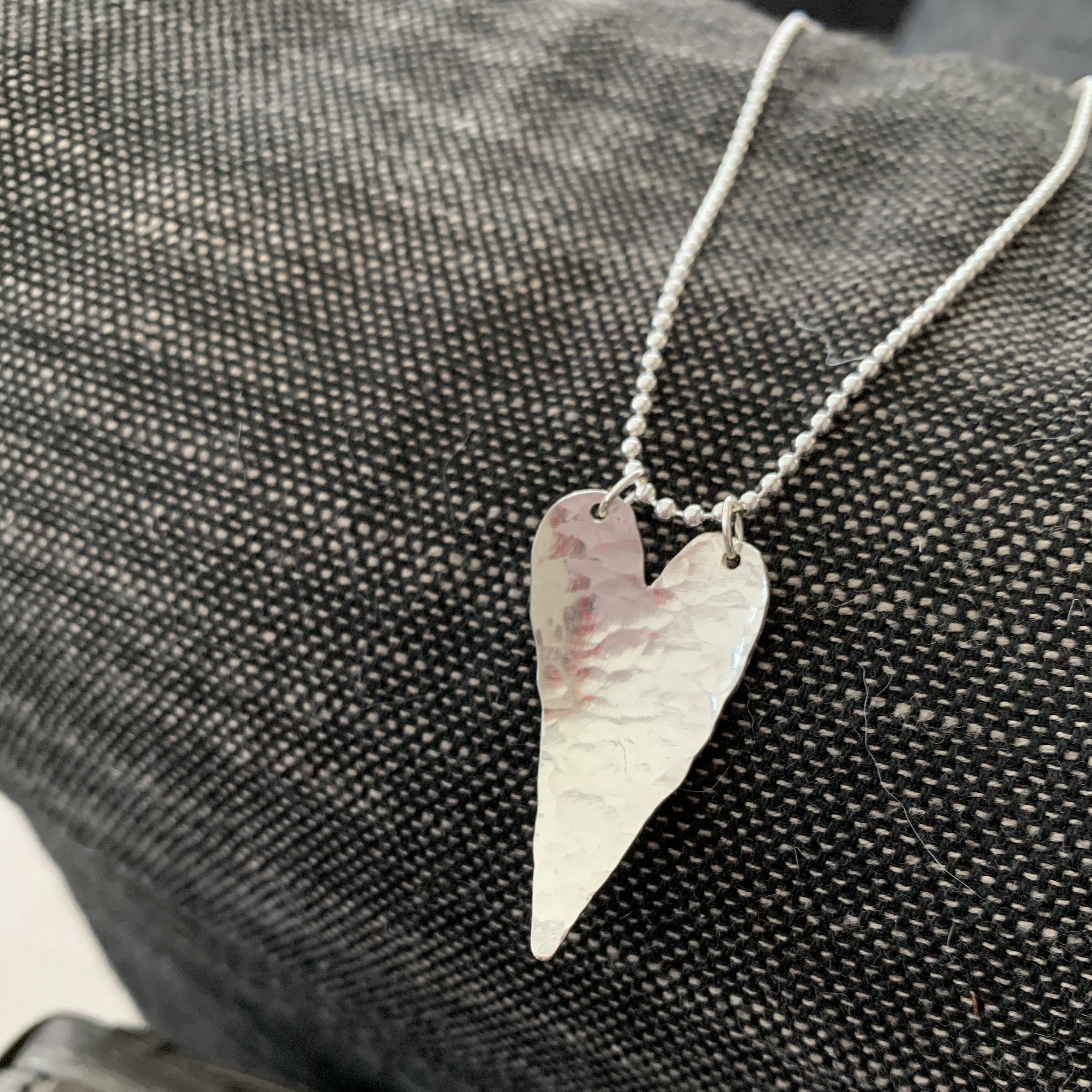 Halsband kärlek äkta silver
