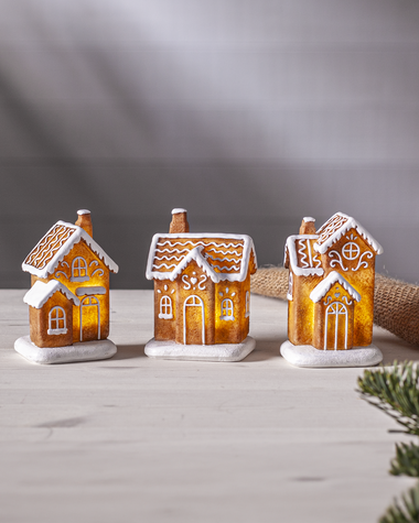 Pepparkakshus med batteri och timer Nr 2