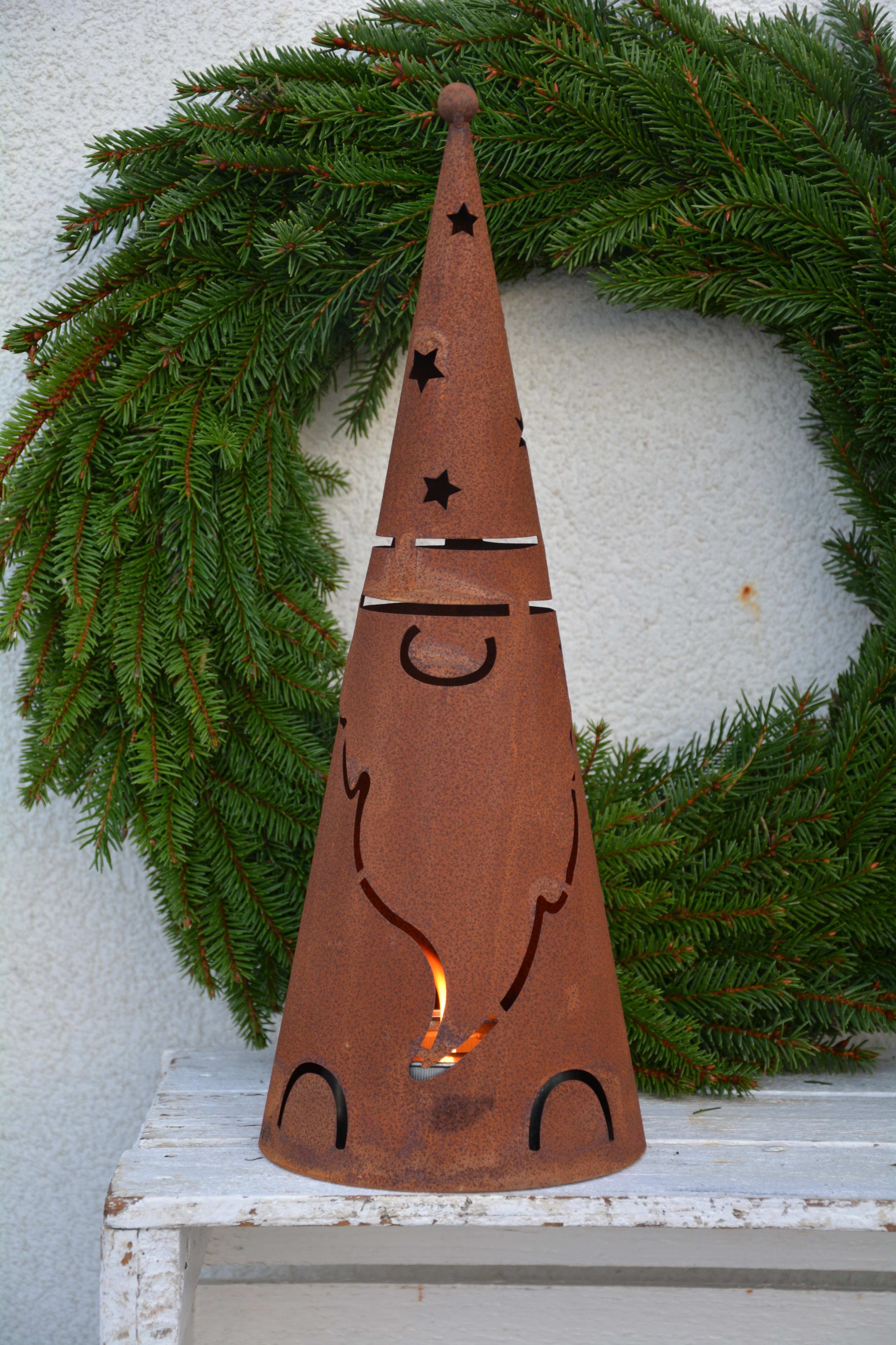 Marschallhållare tomte kon 40 cm - 3