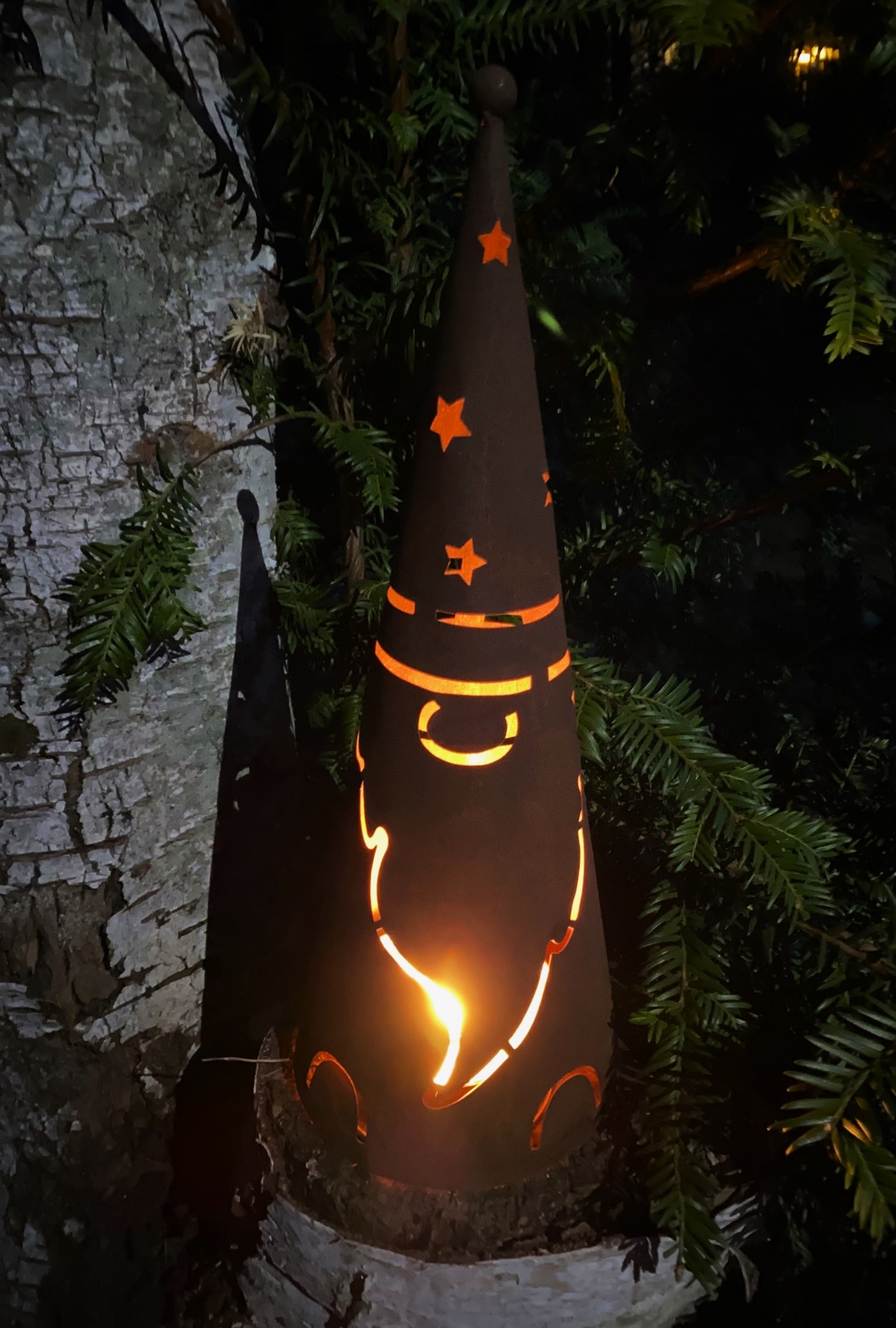 Marschallhållare tomte kon 40 cm