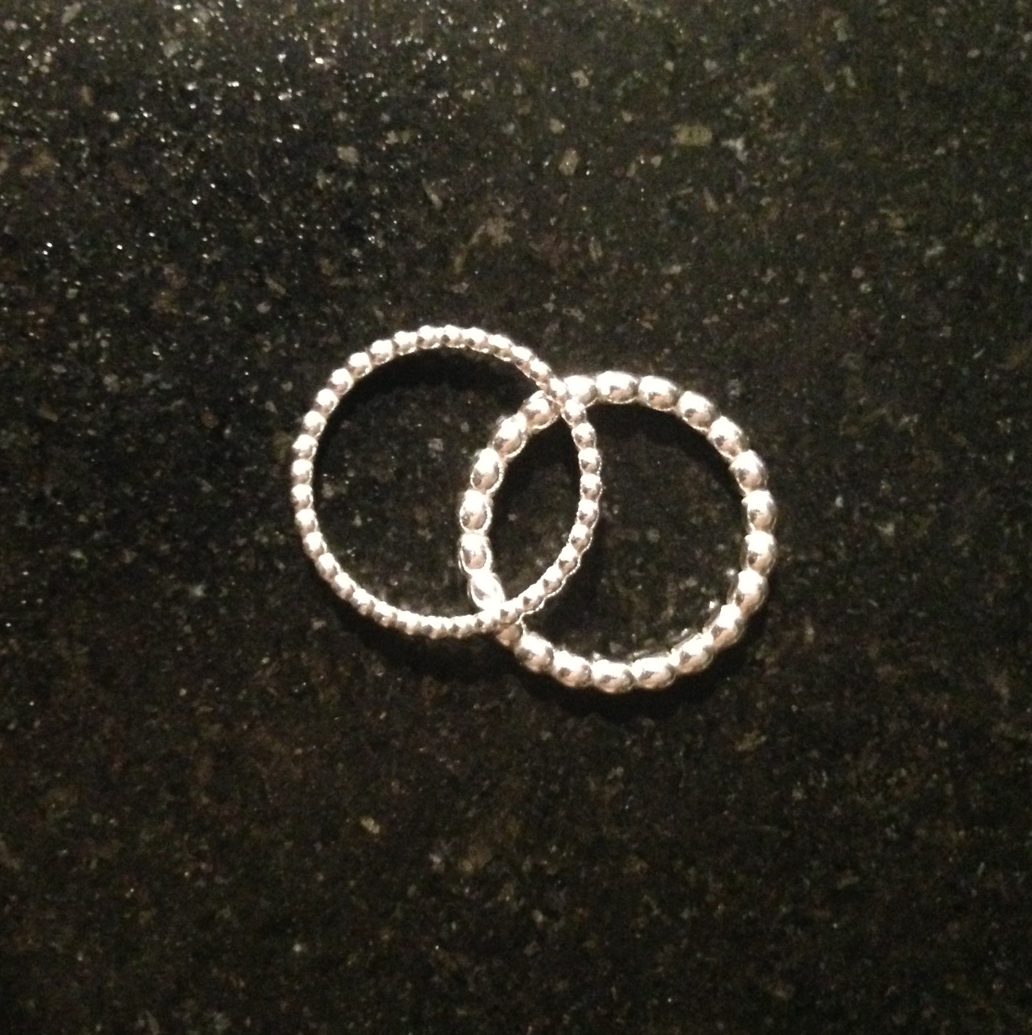 Kulring 1,2 mm äkta  silver