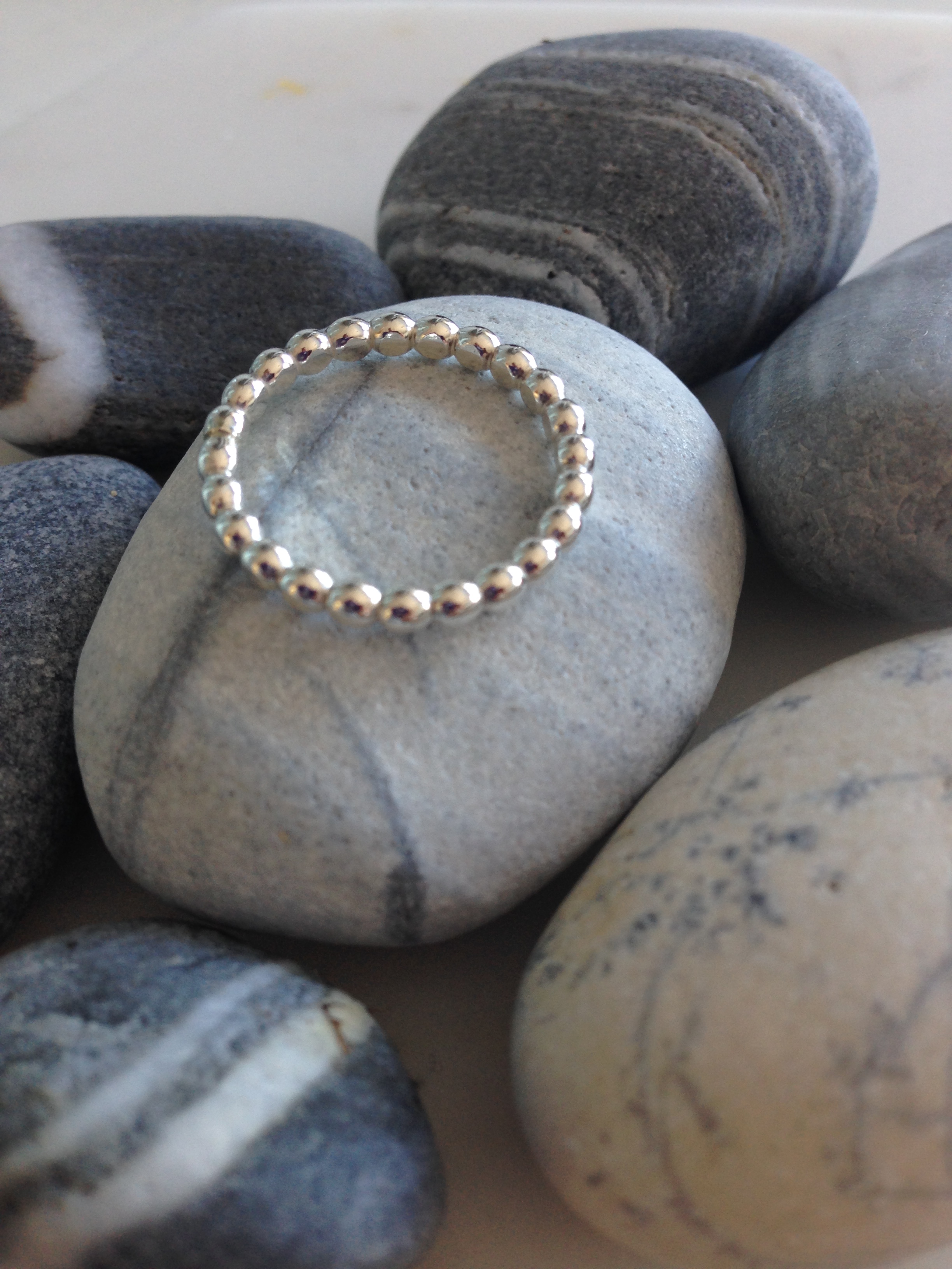 Kulring 2,5 mm i äkta silver