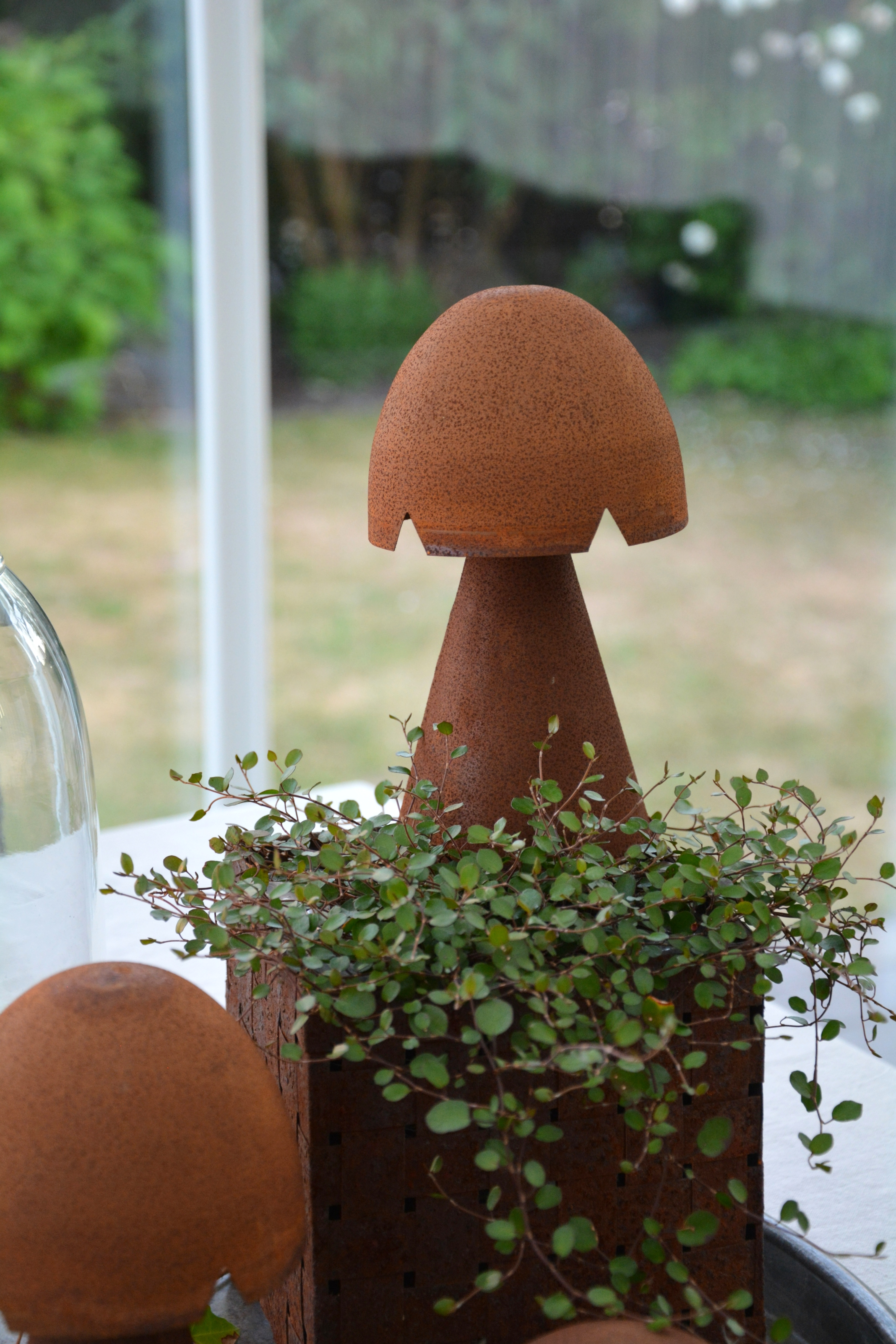 Rostig svamp Johan stående stor 20 cm