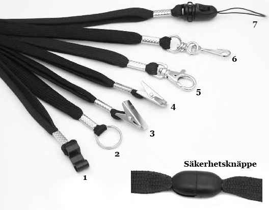 Lanyard Safe 25 st