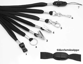Lanyard Safe 25 st