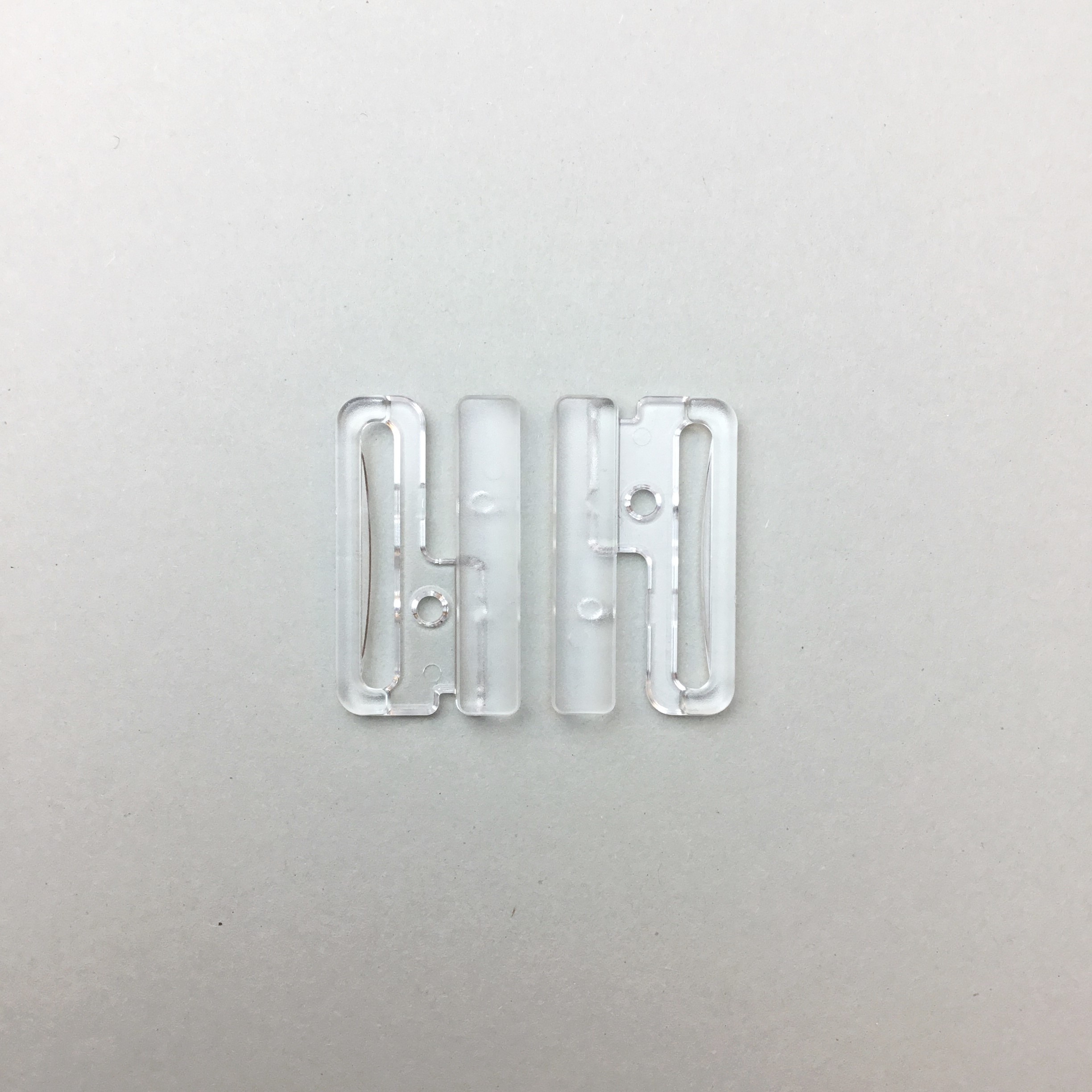 Bikini fastener transparent HTB - 7