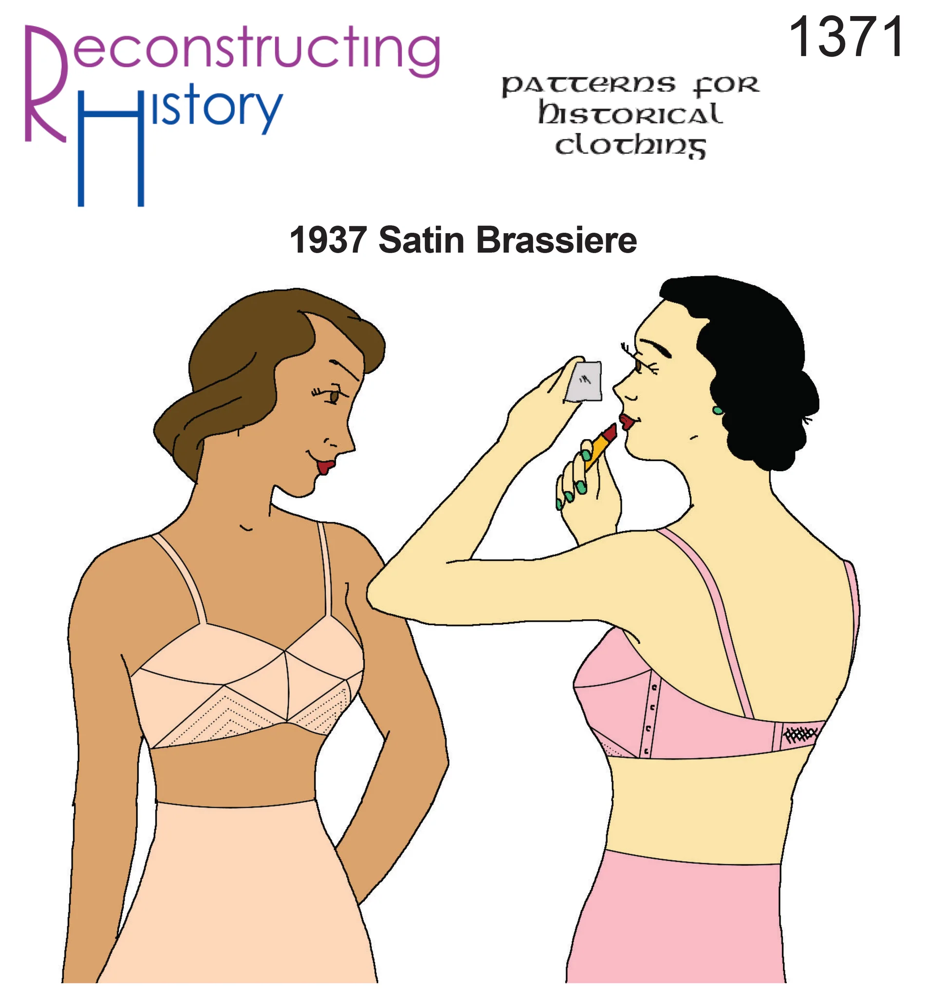RH1371 - 1930s bra sewing pattern