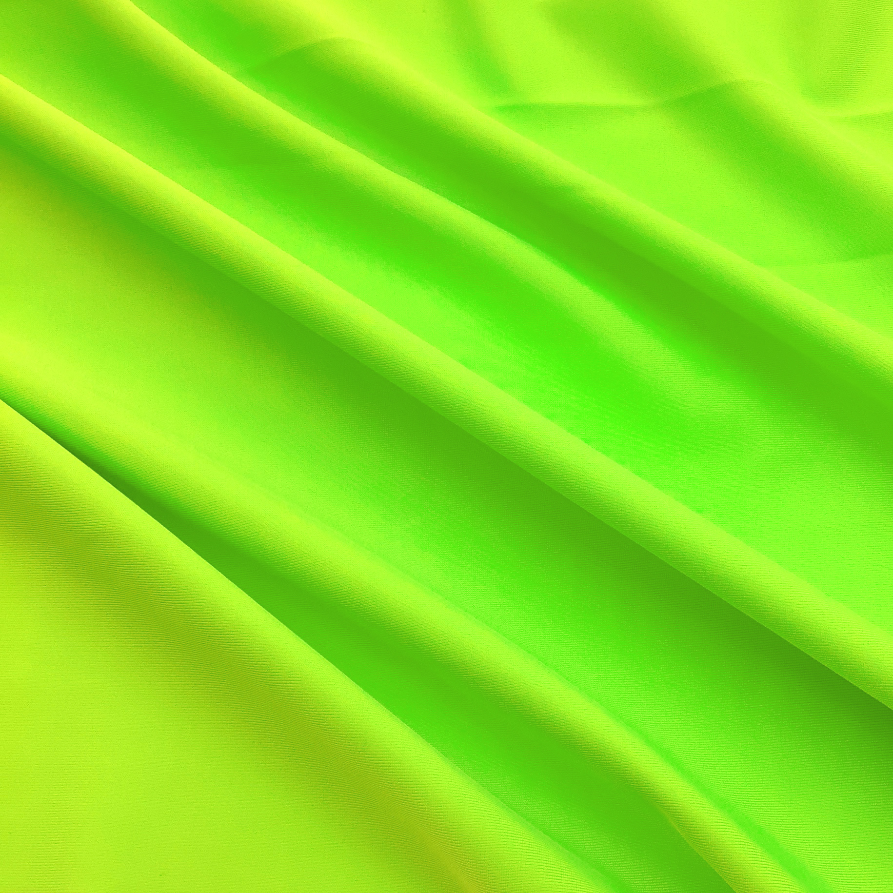 Swimwear fabric matte Fluo green
