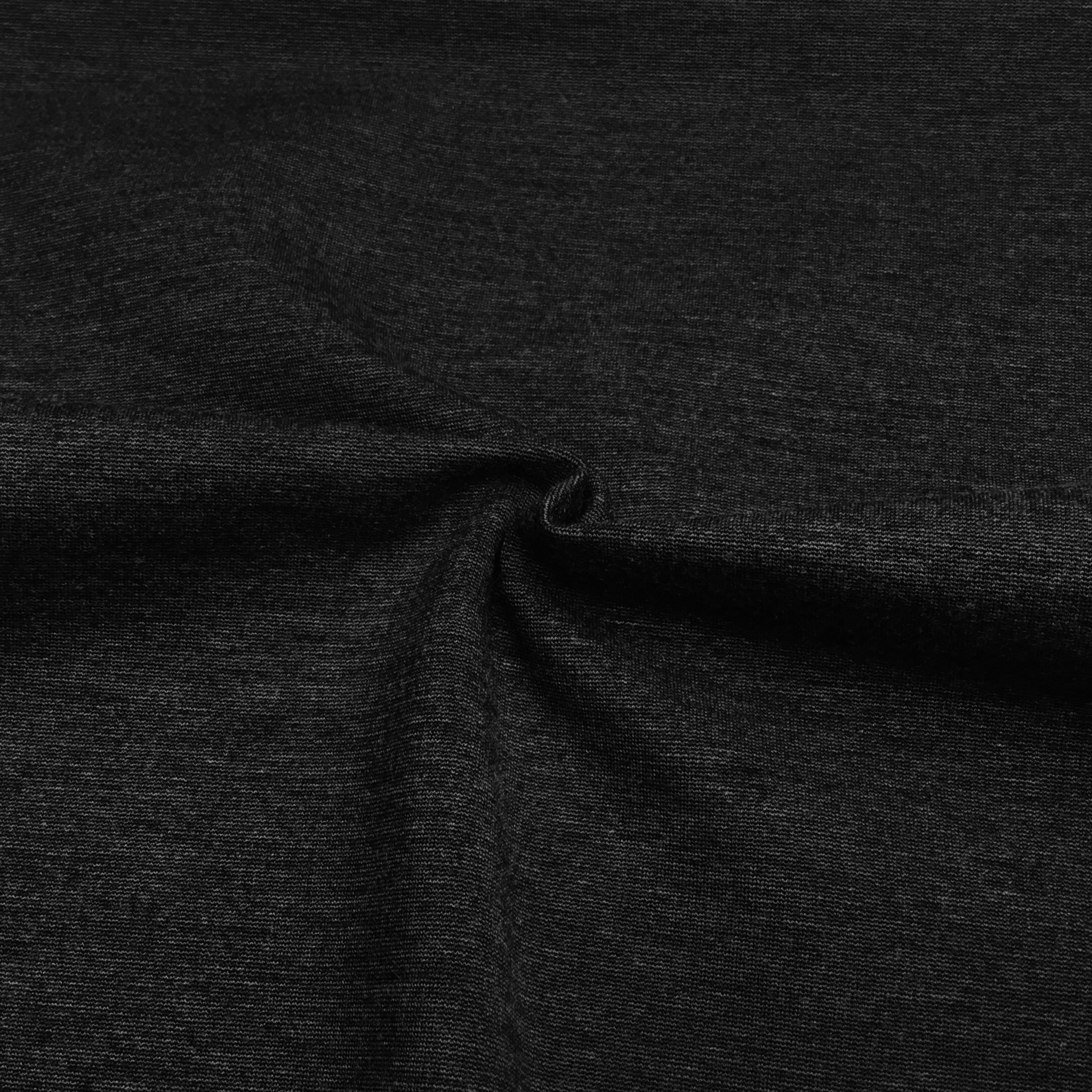 Heavy viscose stretch Dark grey melange HE118