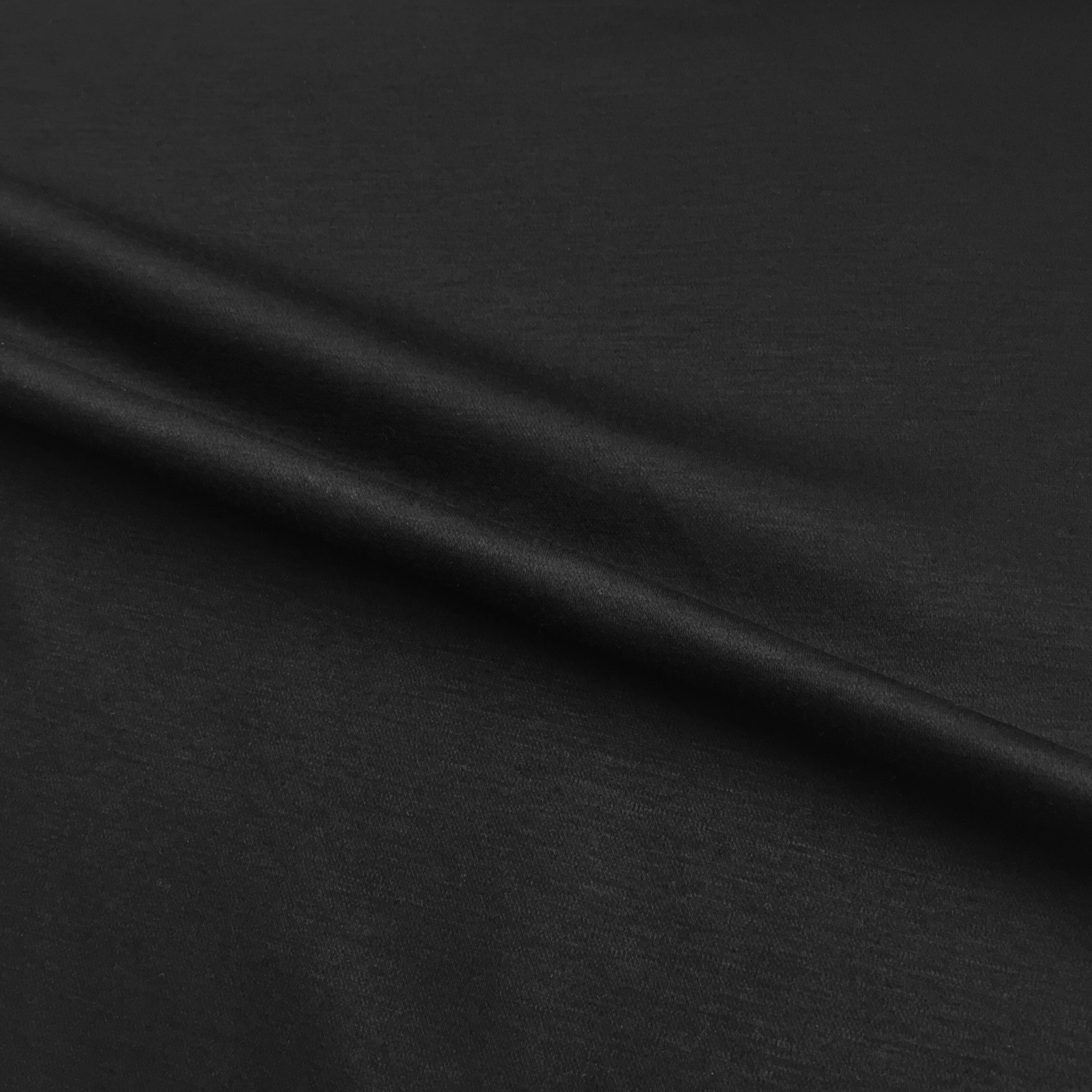 Cotton/viscose jersey Black HK800