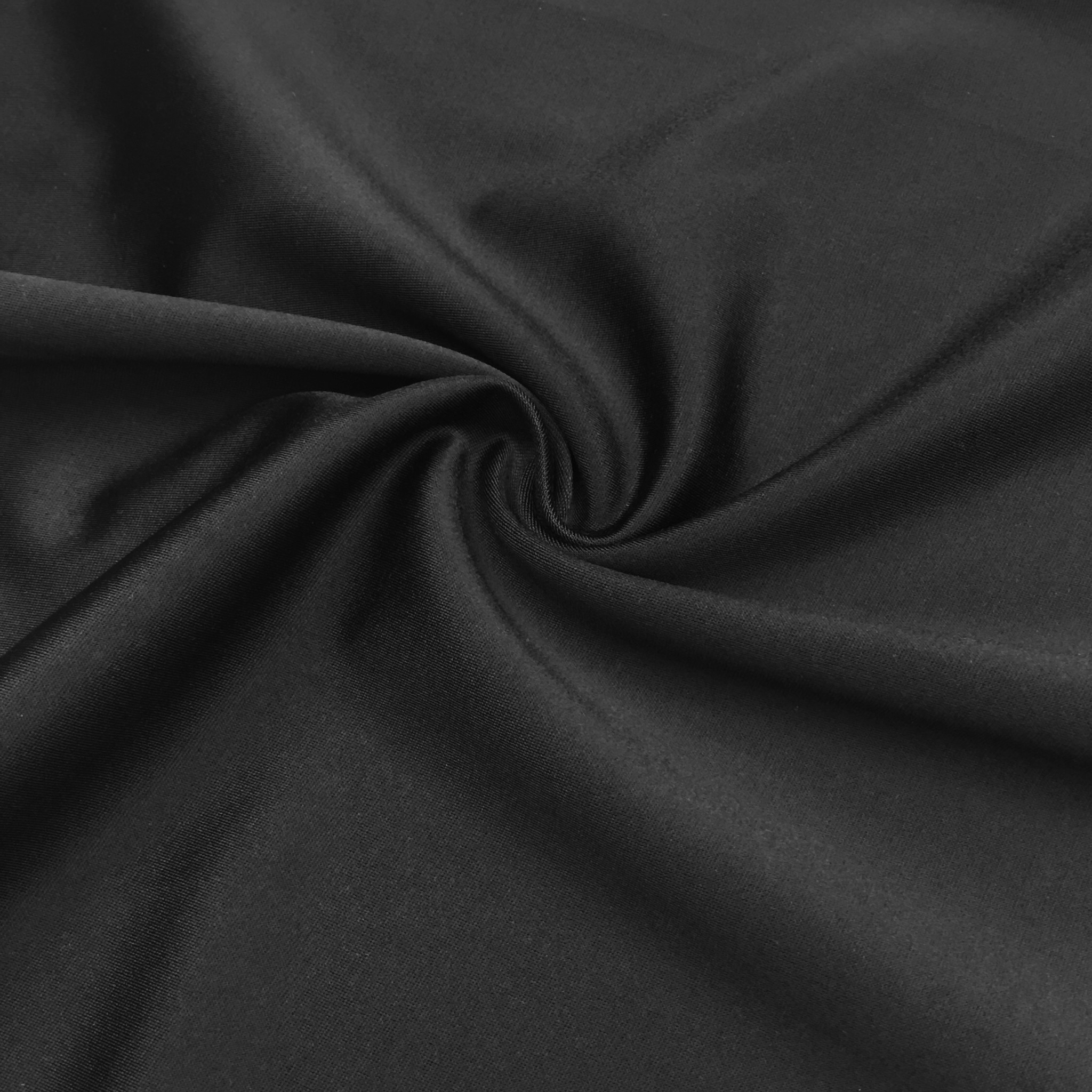 Stretchsatin Black AM665