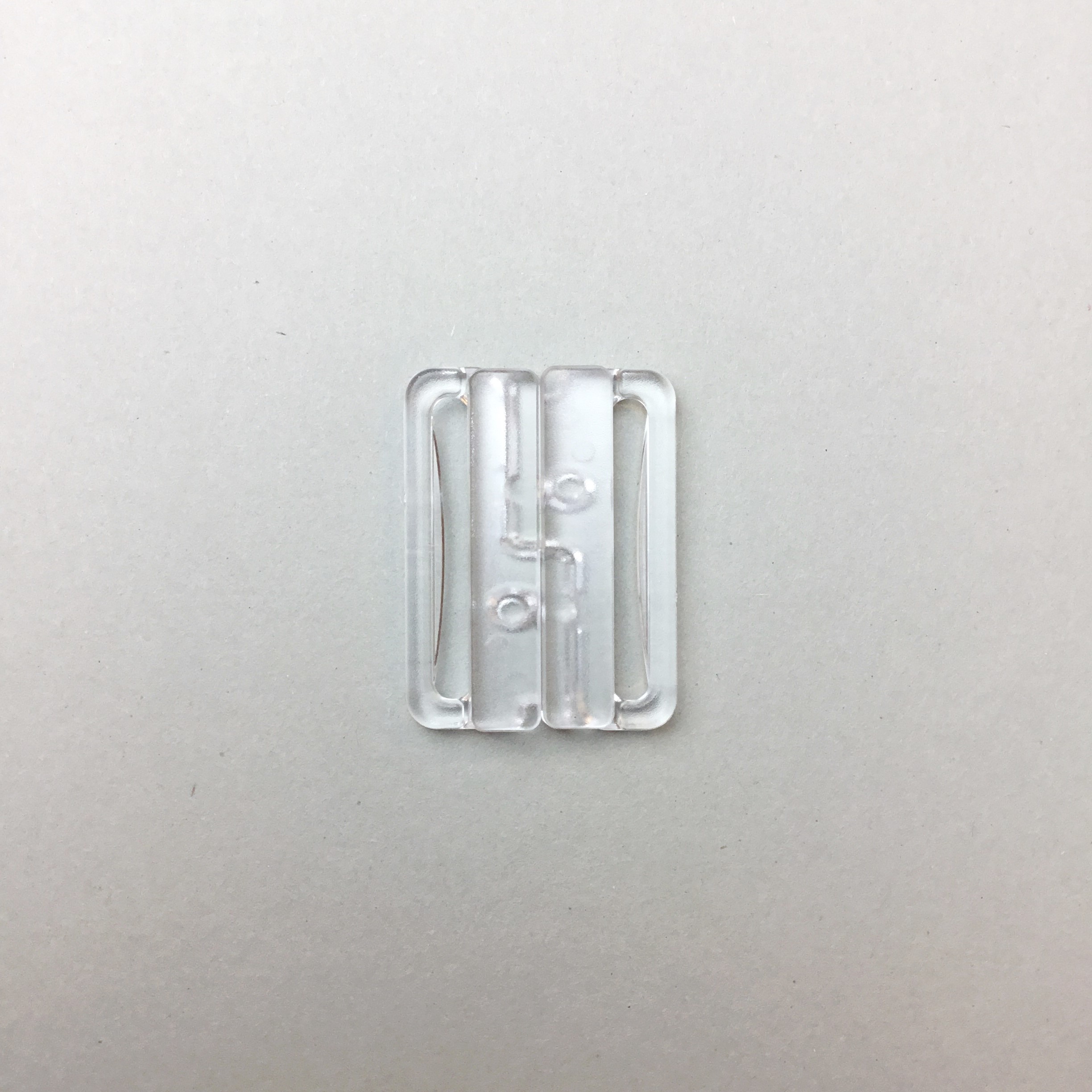 Bikini fastener 30mm transparent HTB