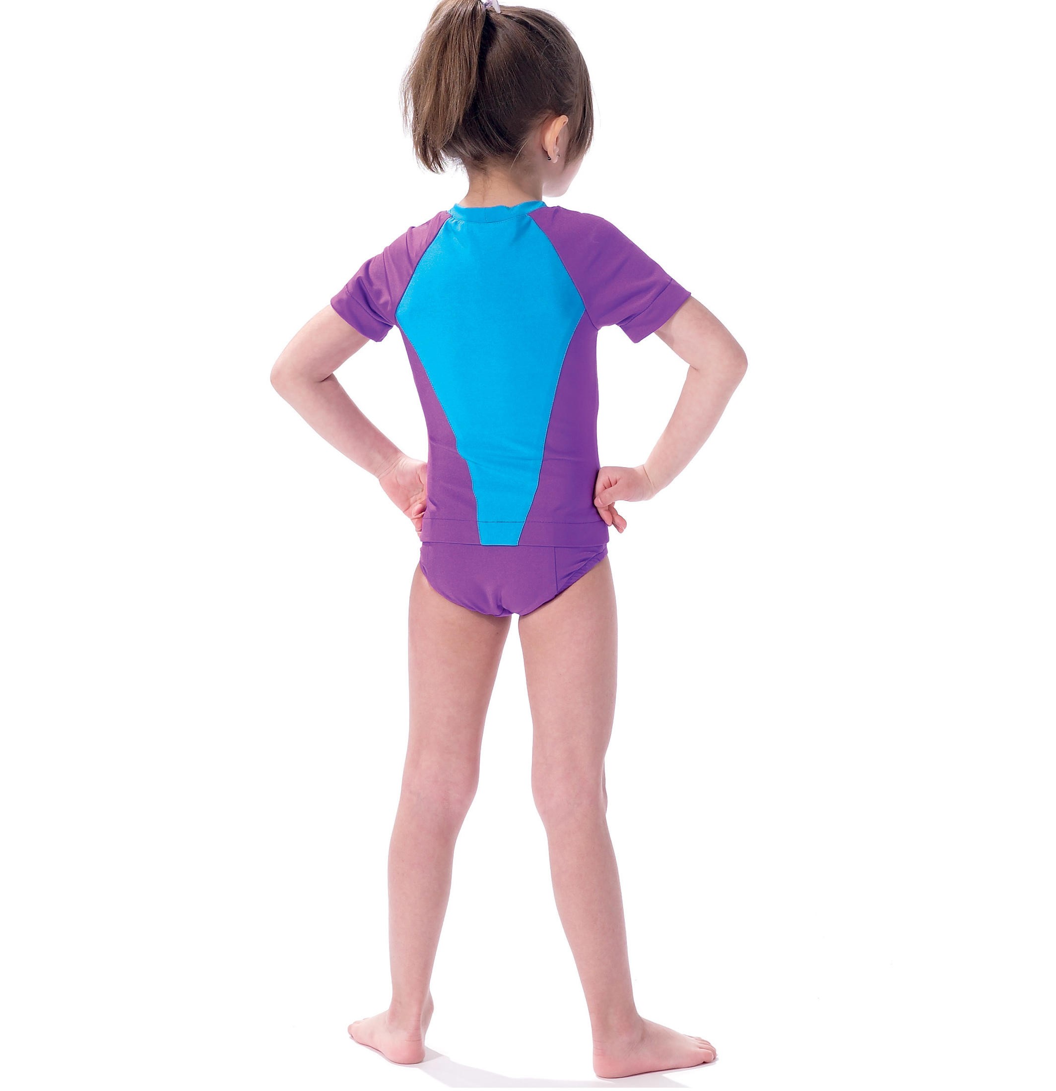 MC7417 - Långärmad bikinitop & bikinitrosa - 6