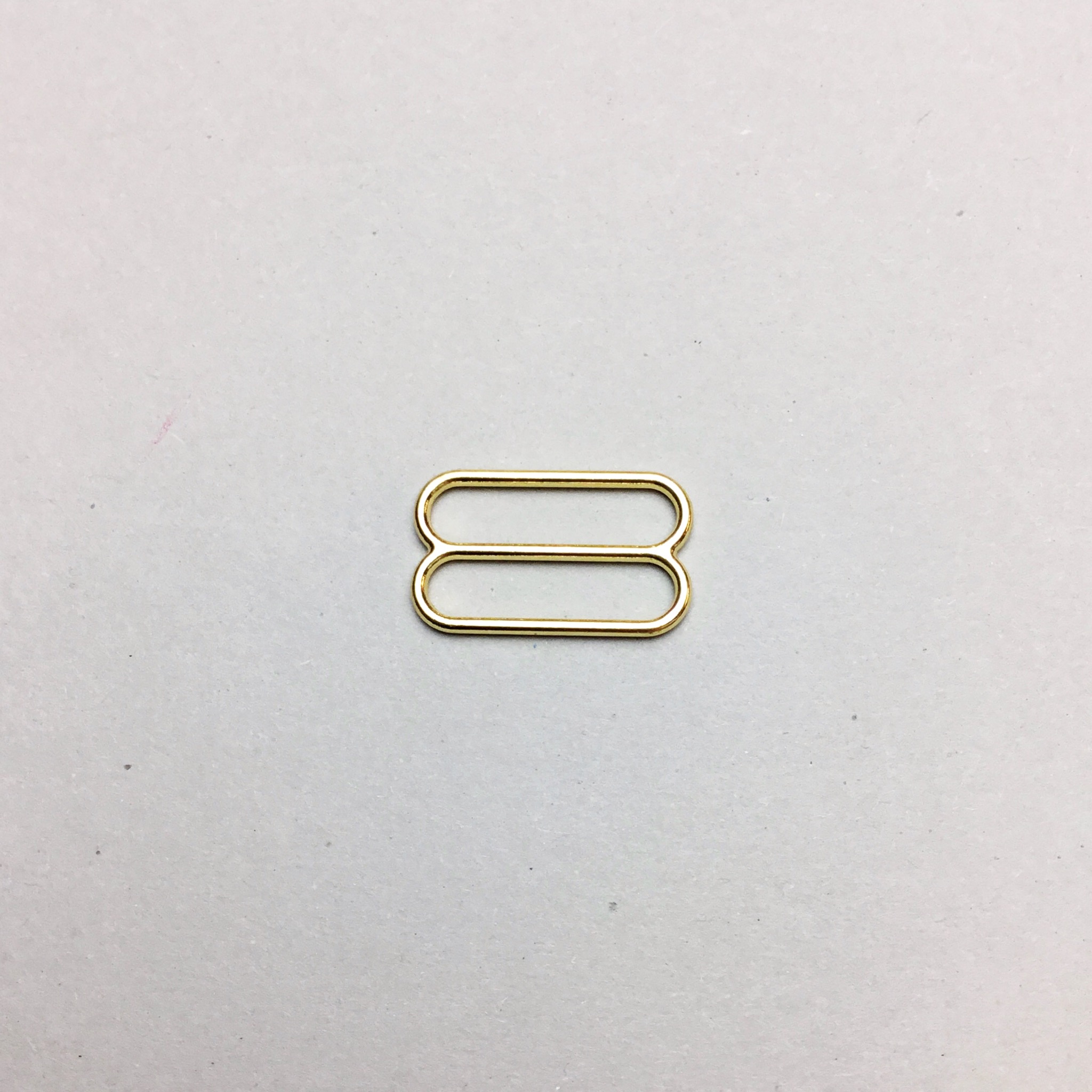Slide 18mm - gold - rounded
