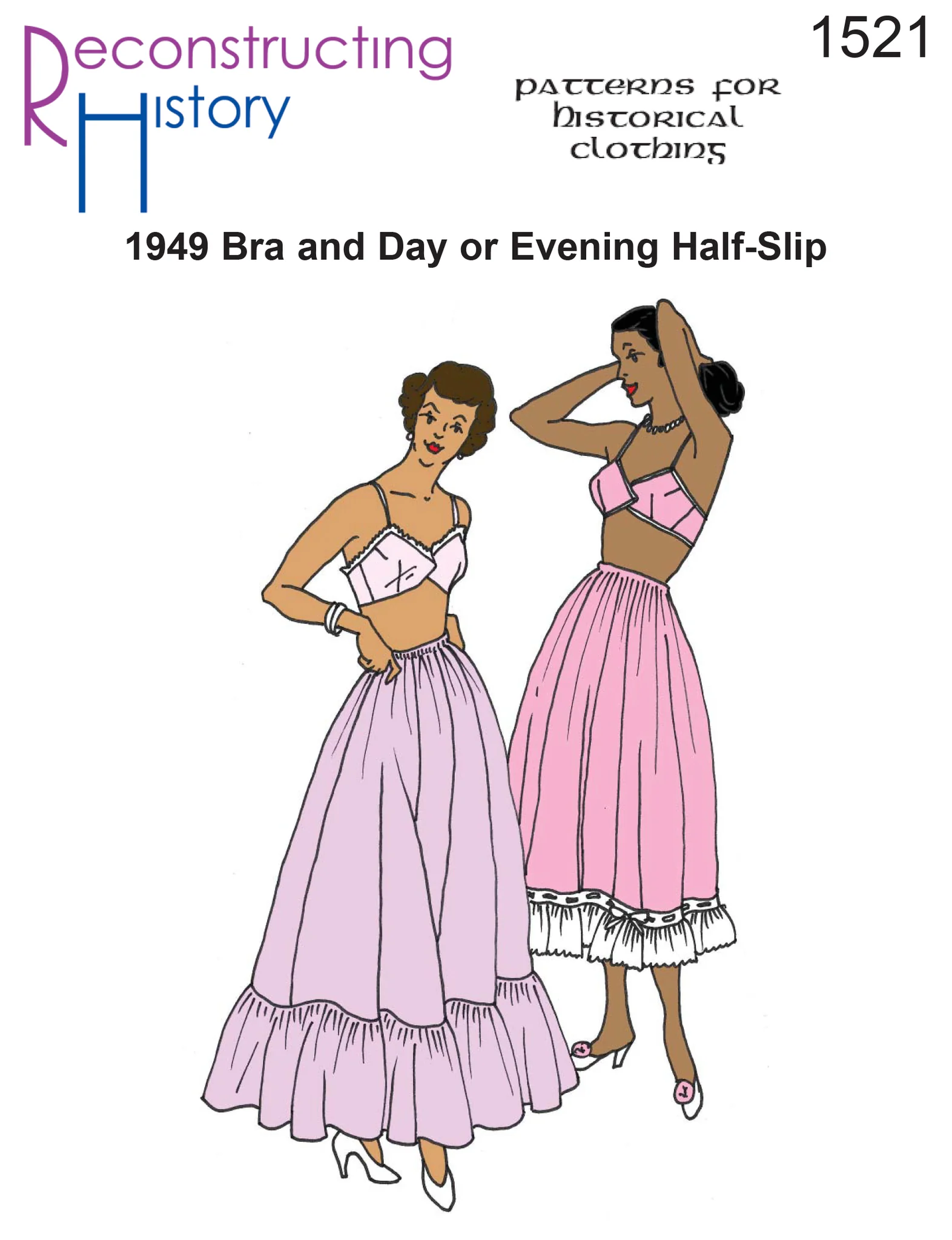 RH1521 - 1950s Dior New Look bra and half-slip