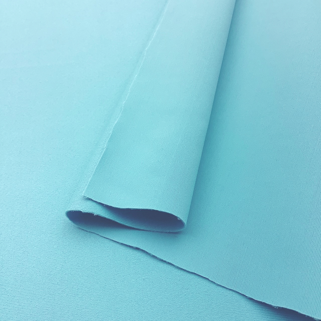 Swimwear fabric matte Baby blue - 3