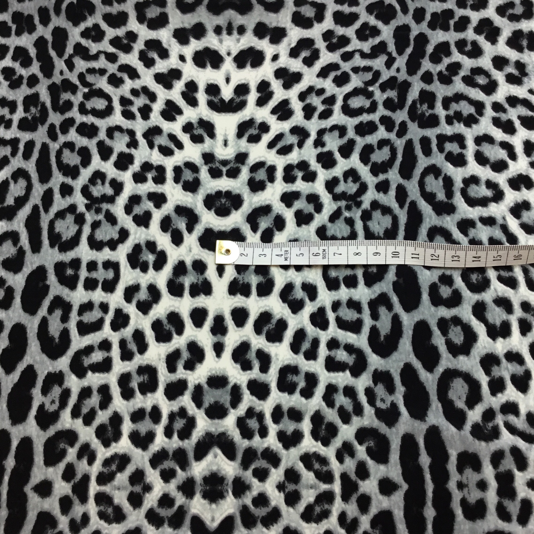 Animal print micro jersey Leo Grey NB3583 - 3