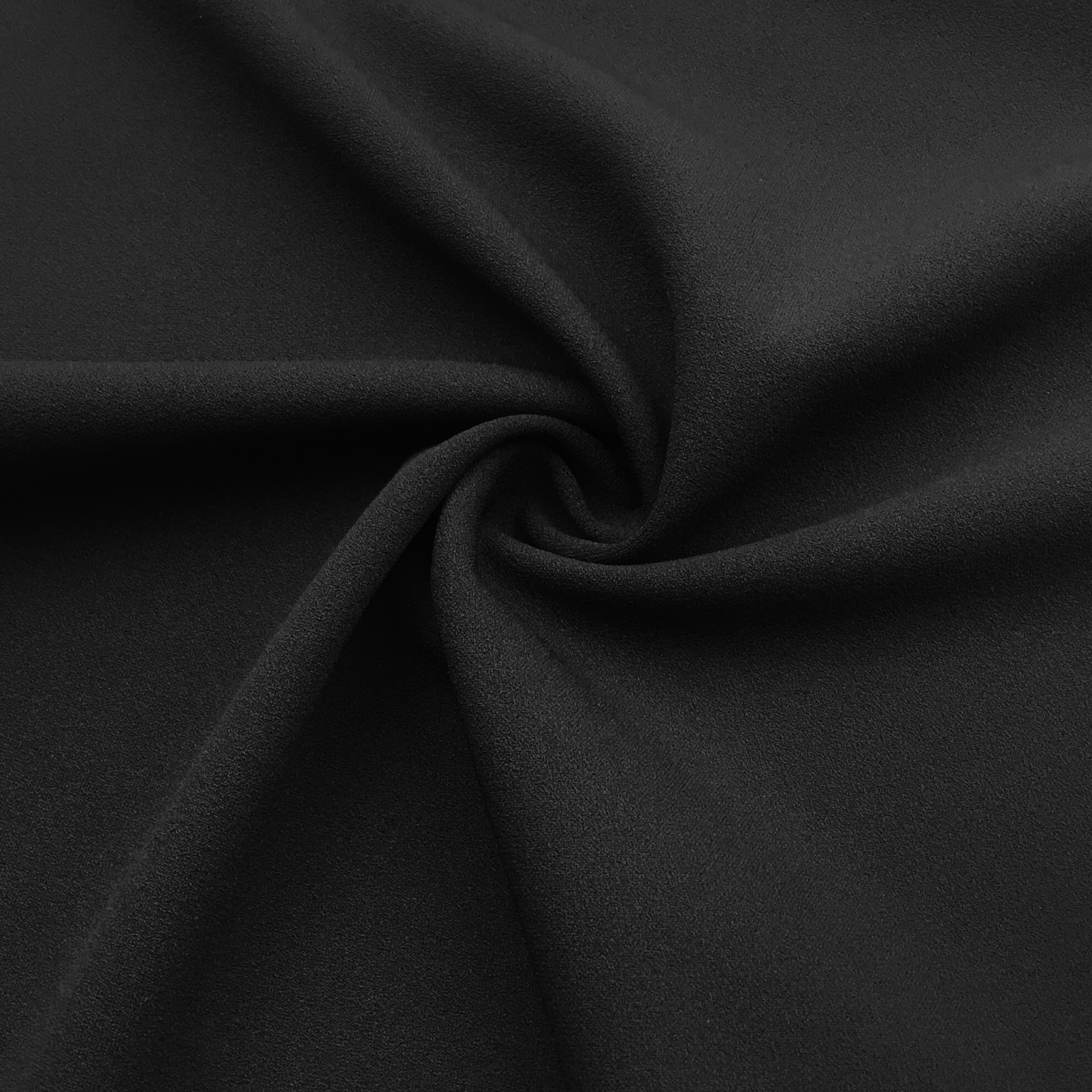 Stretch crepe black HE253