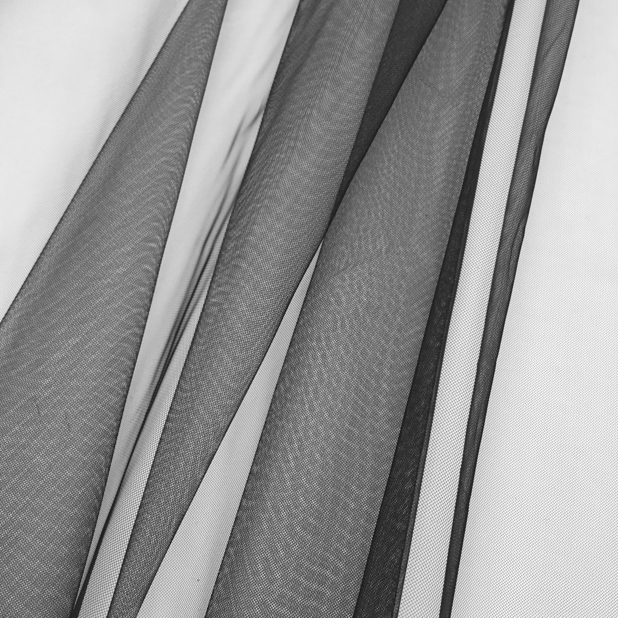 Transparent flor Svart AL9334