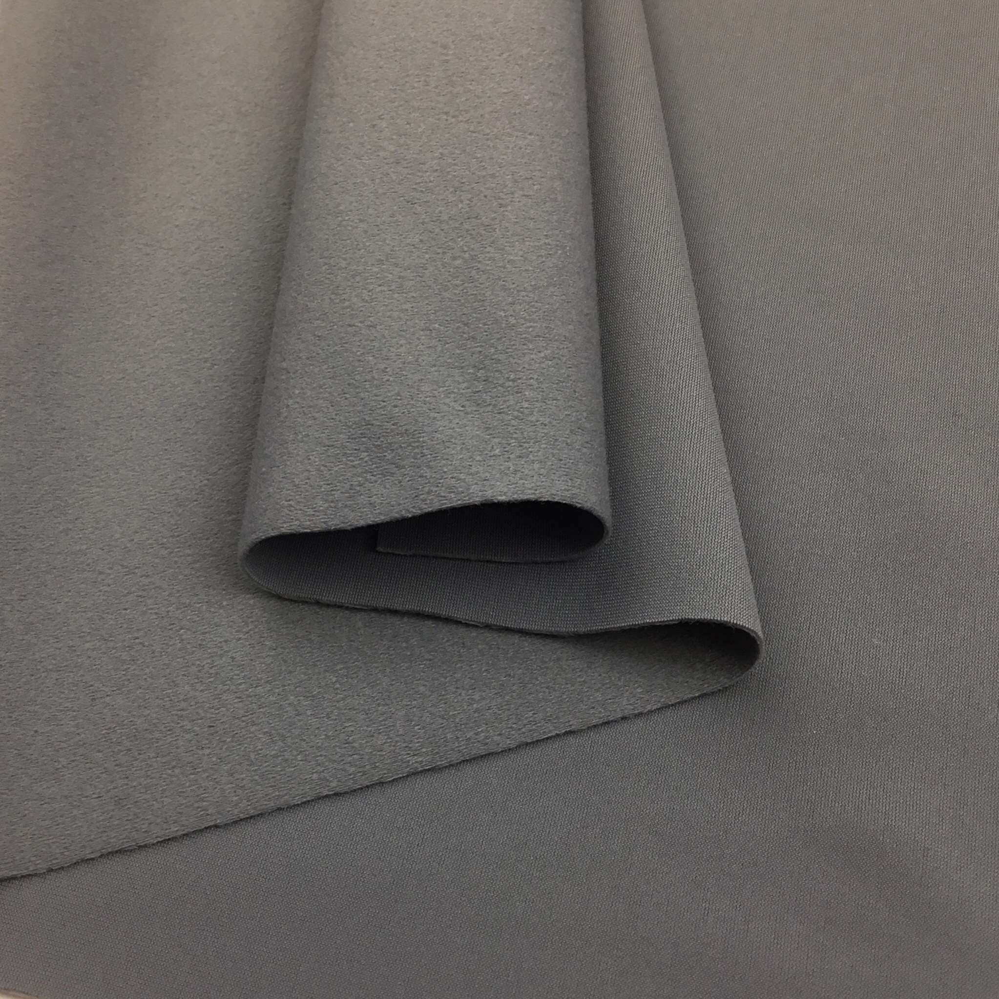 Stretchtyg flossad CA488 Grey