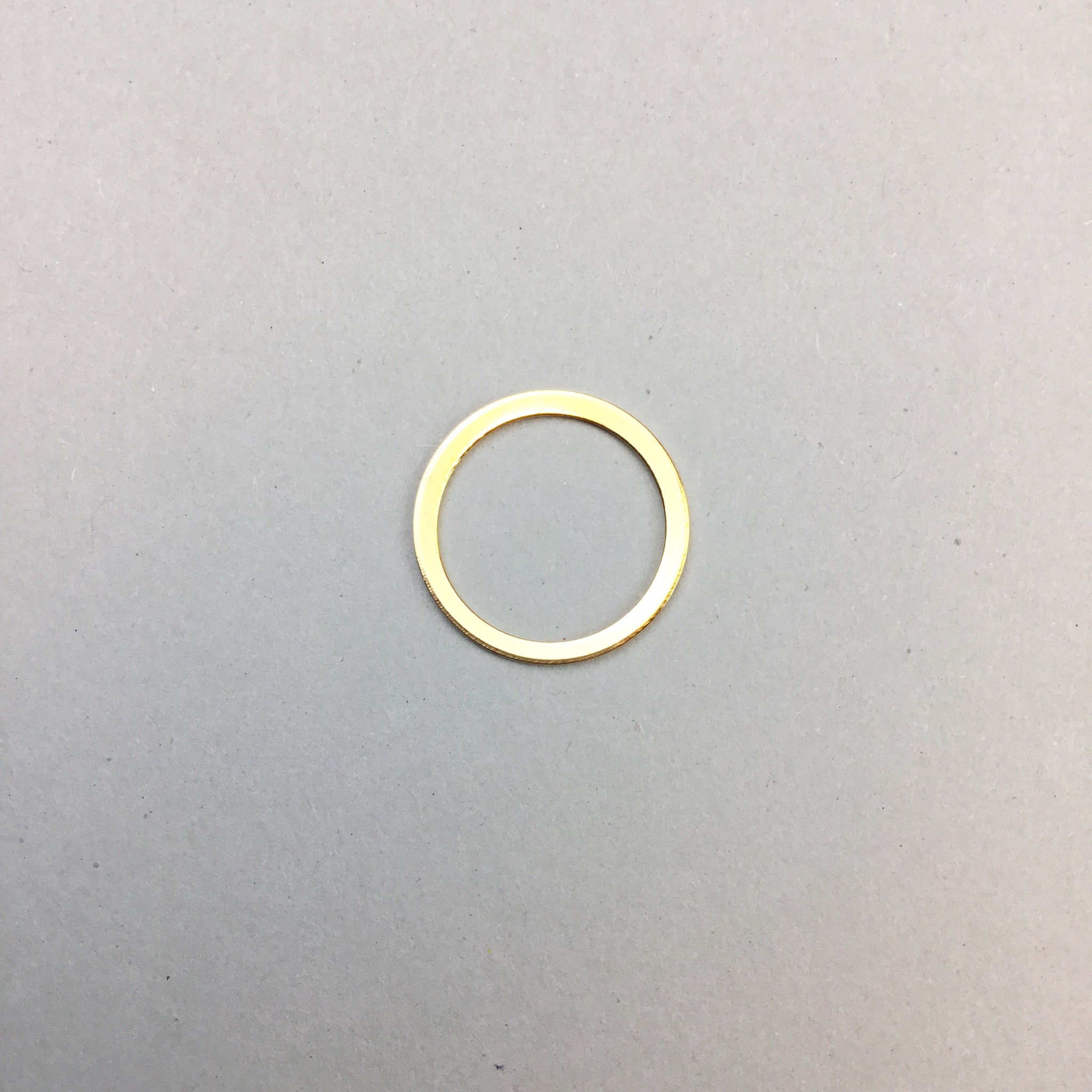Ring 15mm - gold 
