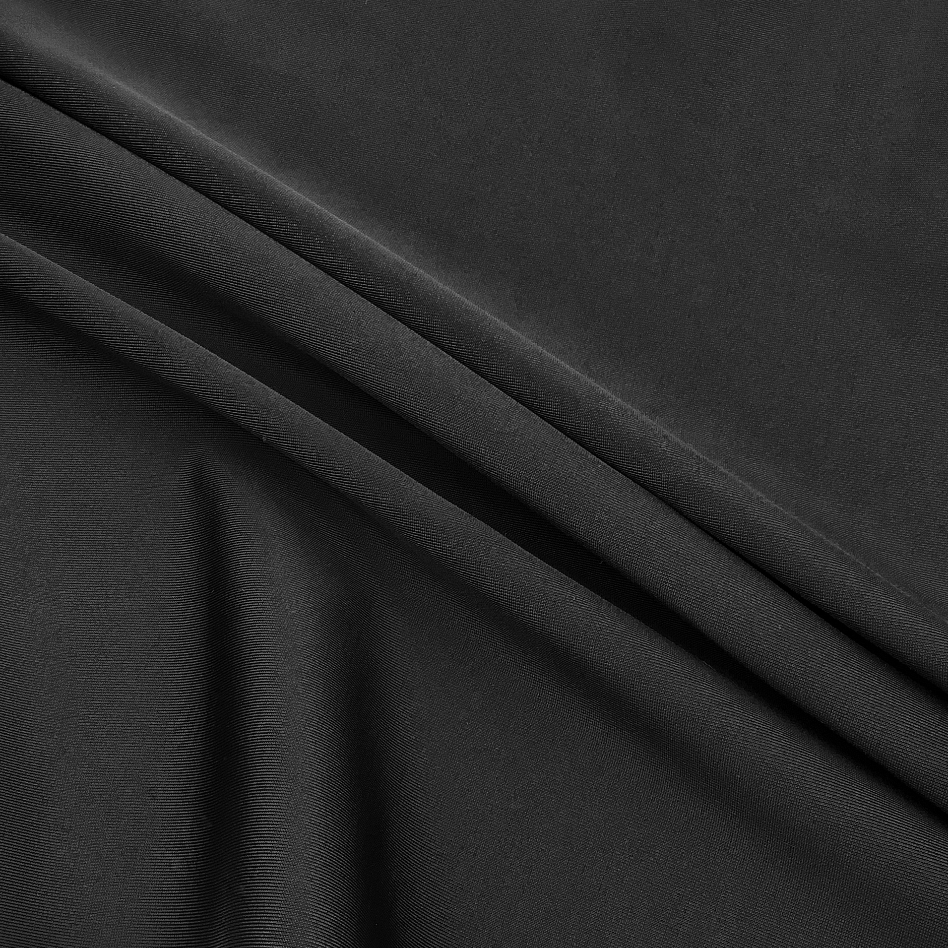 Econyl Swim & Sports Lycra Fabric in Black