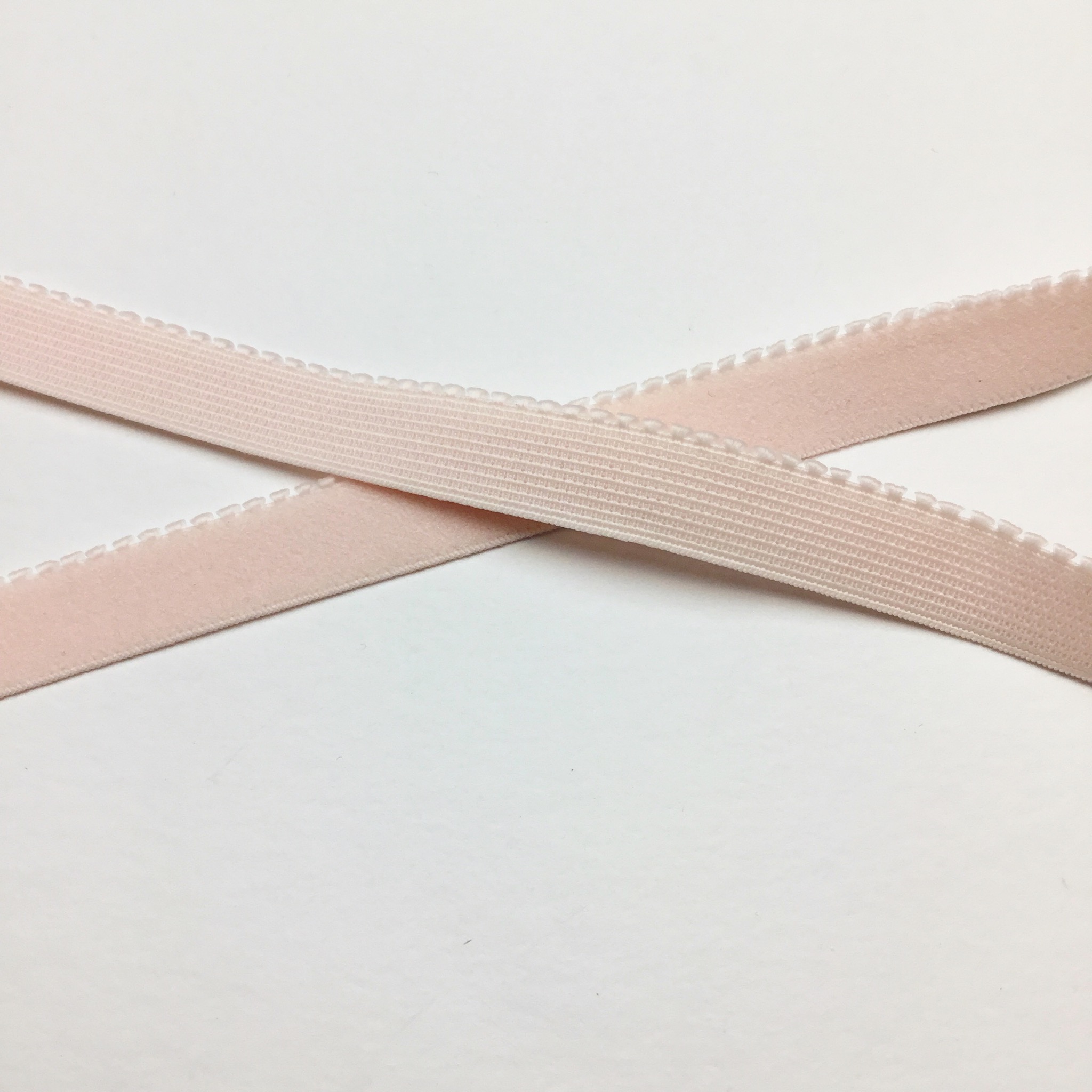 Flossad resår uddkant Rosa 14mm - RS7617