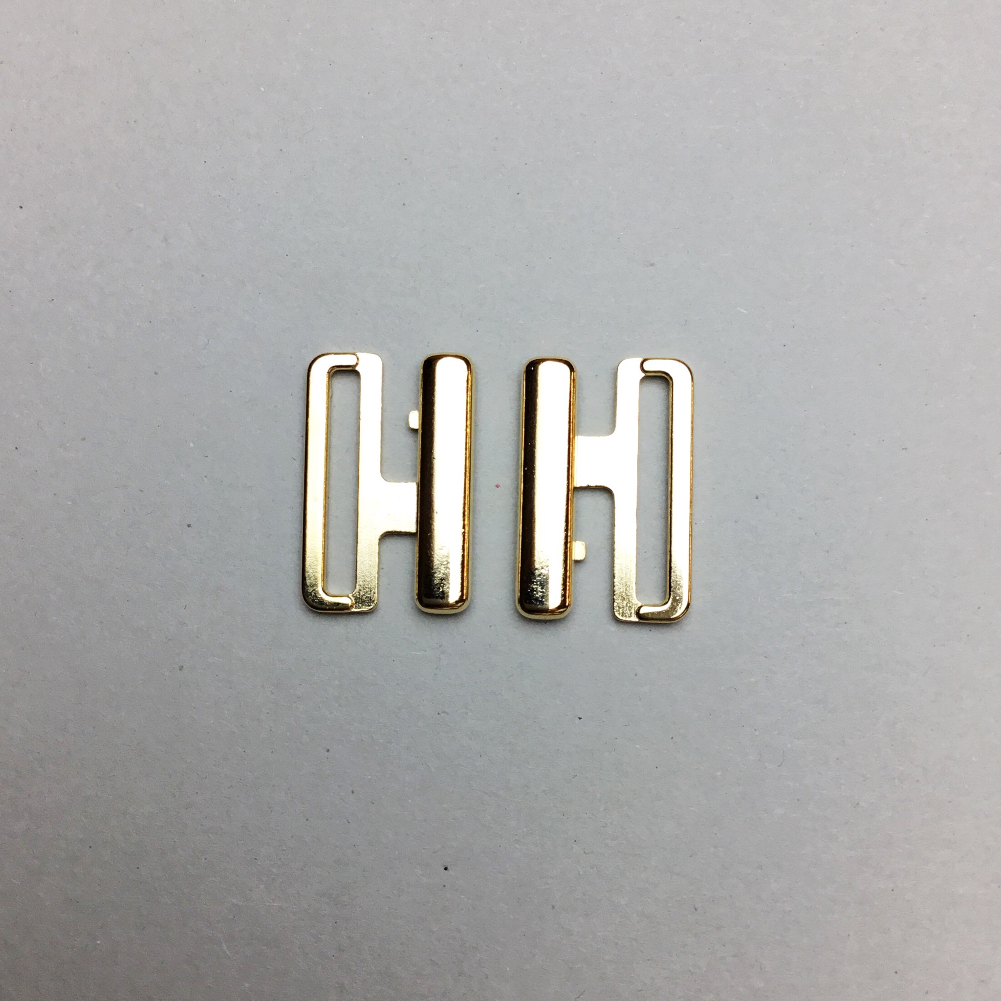 Bikini fastener gold & silver - 6