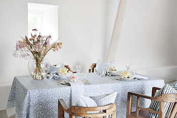 CHAMOIS Duk Margerita Chasmere Blue Linne 